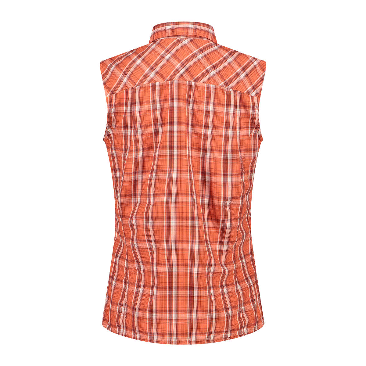 Camisa de cuadros sin mangas mujer CMP 2/5