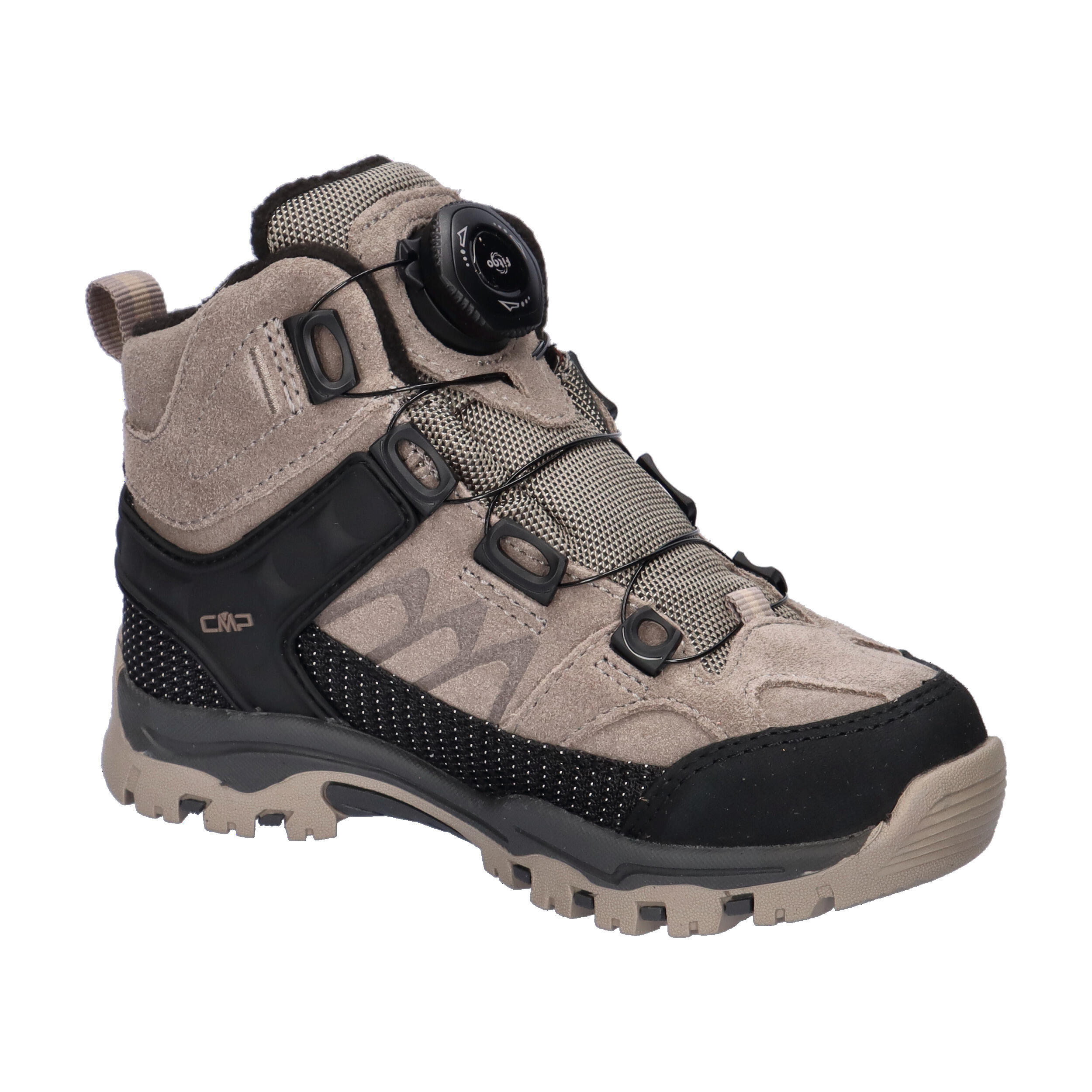 Botas de trekking infantis CMP Kiruna Mid Fitgo Fleece Wp 8/15