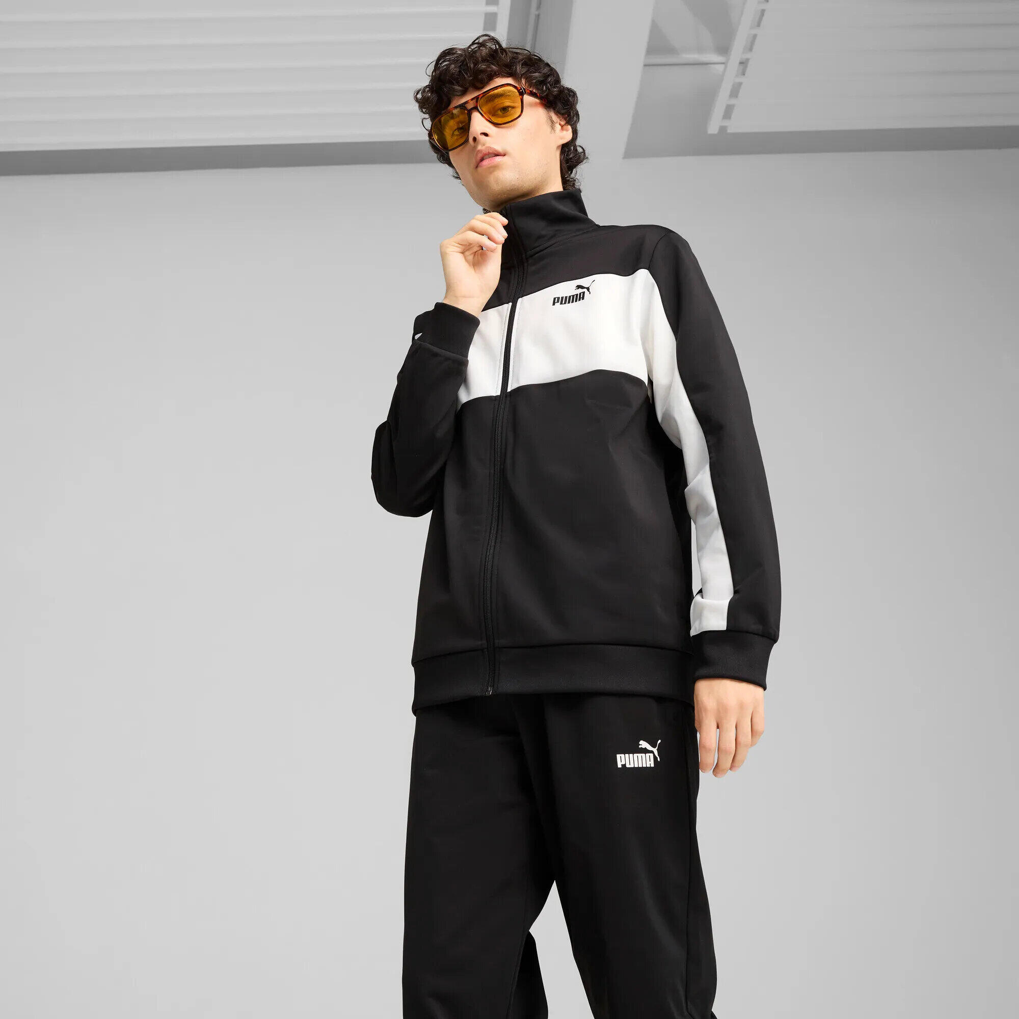 Dres męskie Puma Poly Colorblock Suit 7/8