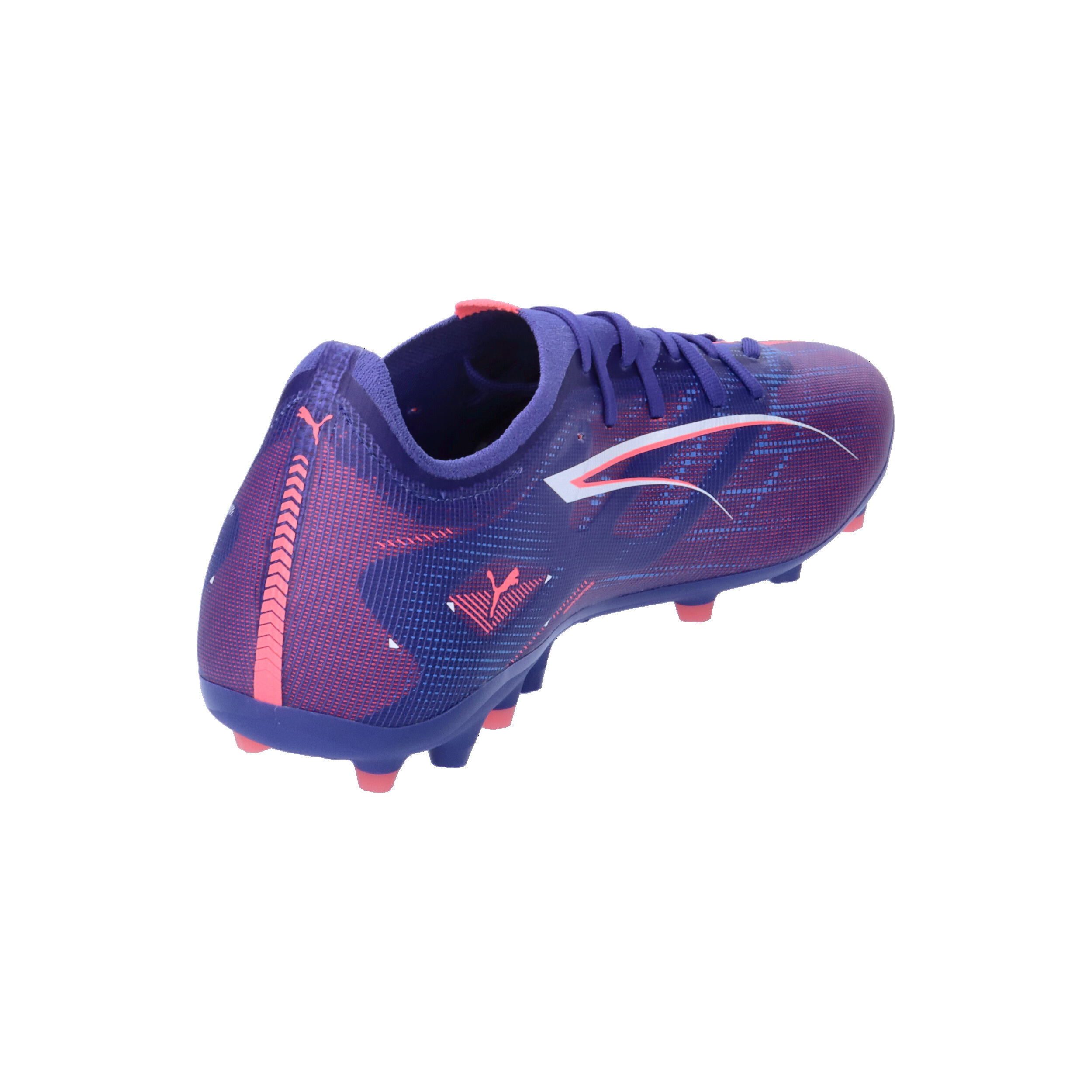 Buty piłkarskie ULTRA 5 MATCH MG PUMA Lapis Lazuli White Sunset Glow Blue Pink 14/15