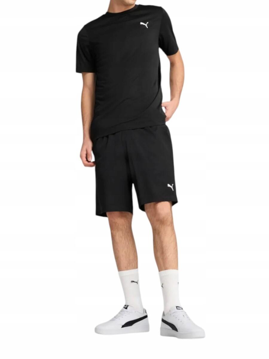 Puma Ess Small Logo Poly-T-shirt voor heren, zwart 5/13