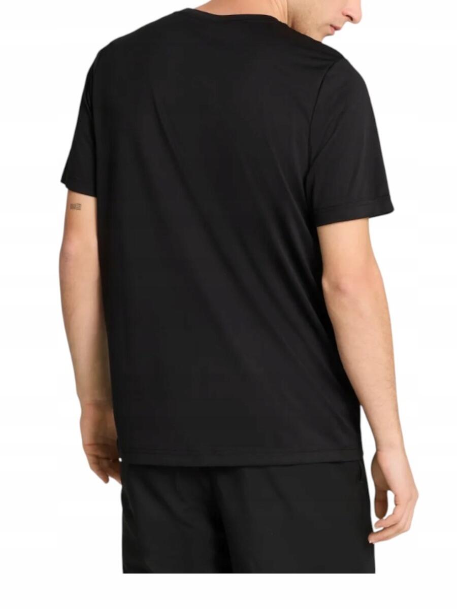 Puma Ess Small Logo Poly-T-shirt voor heren, zwart 4/13