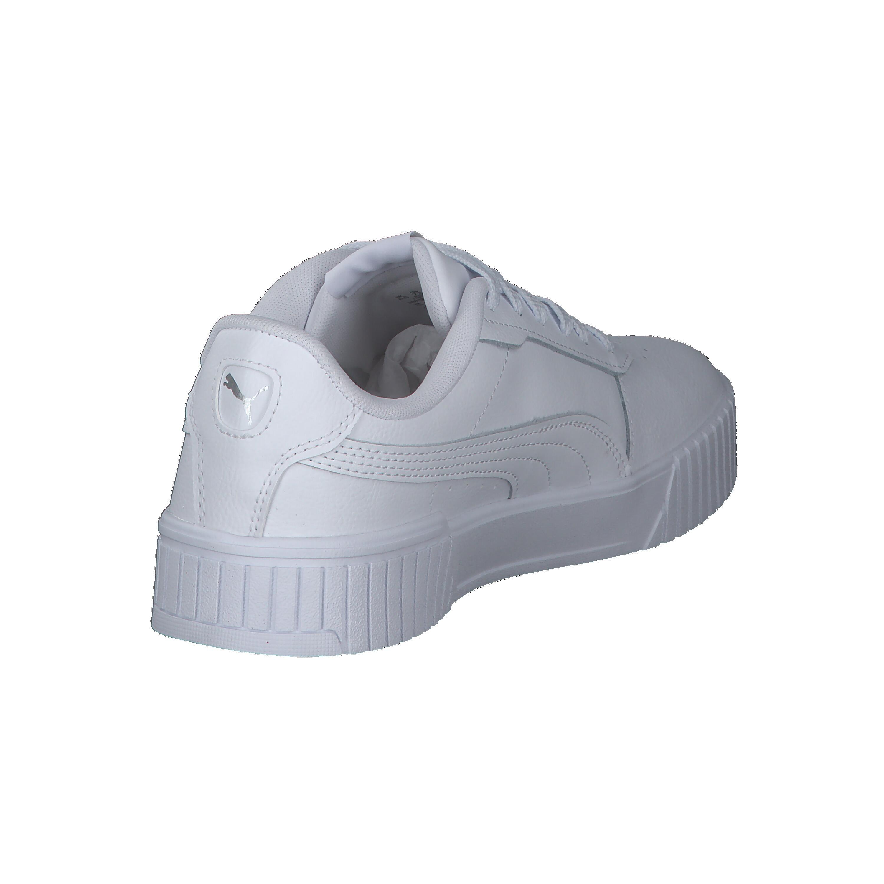 Carina 2.0 sneakers voor jongeren PUMA White Silver Gray 13/14