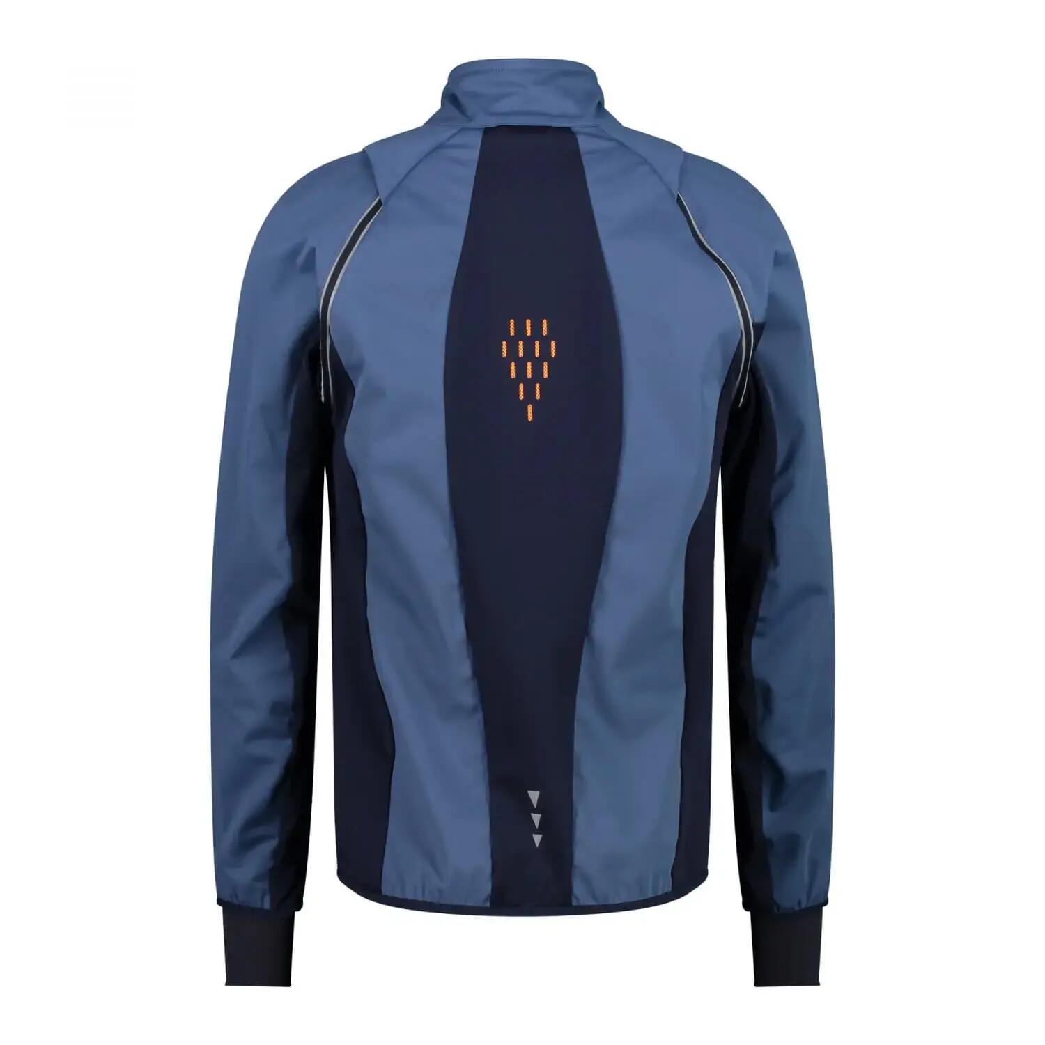 Casaco Campagnolo de mangas destacáveis para homem em azul. 3/9