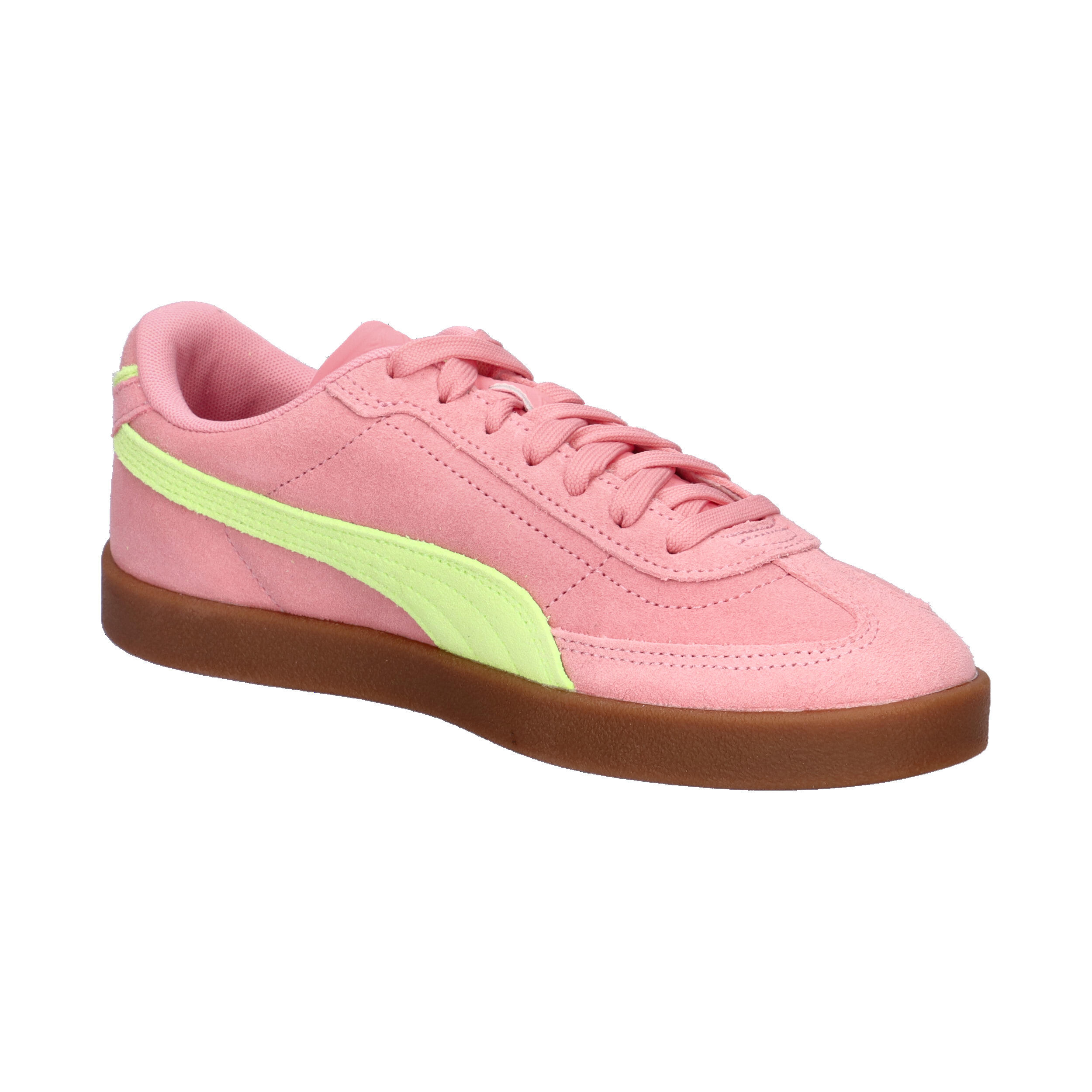 Ténis Puma Modelo Club Ii Era Suede Cor Rosa 8/15