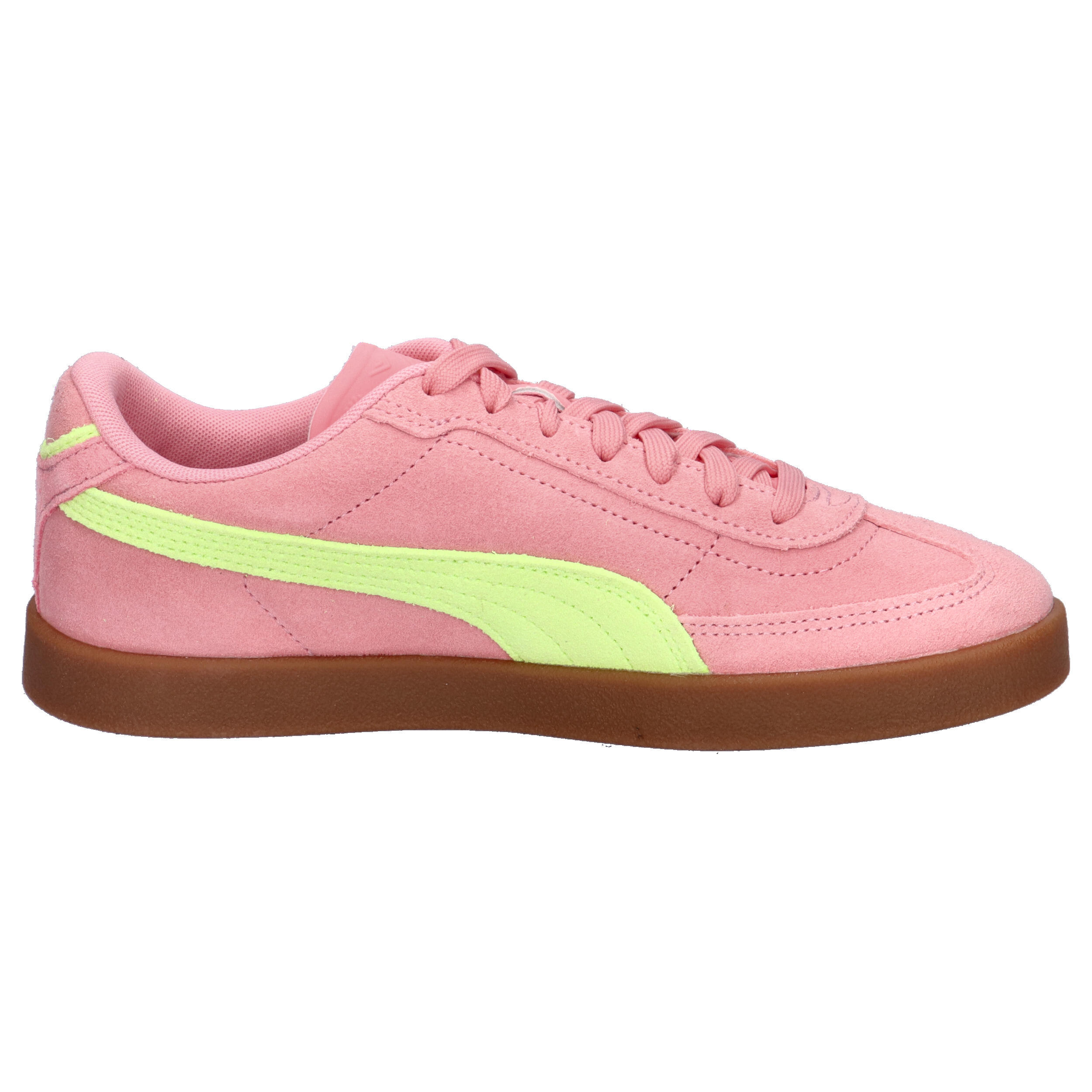 Ténis Puma Modelo Club Ii Era Suede Cor Rosa 7/15