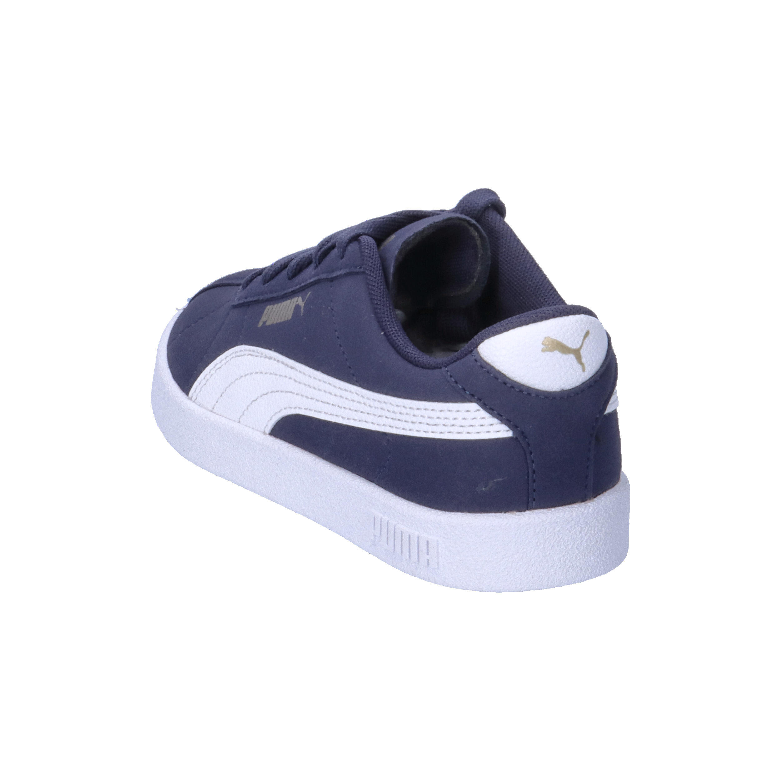Sapatilhas PUMA Club II Crianças PUMA Navy White Gold Blue 12/15