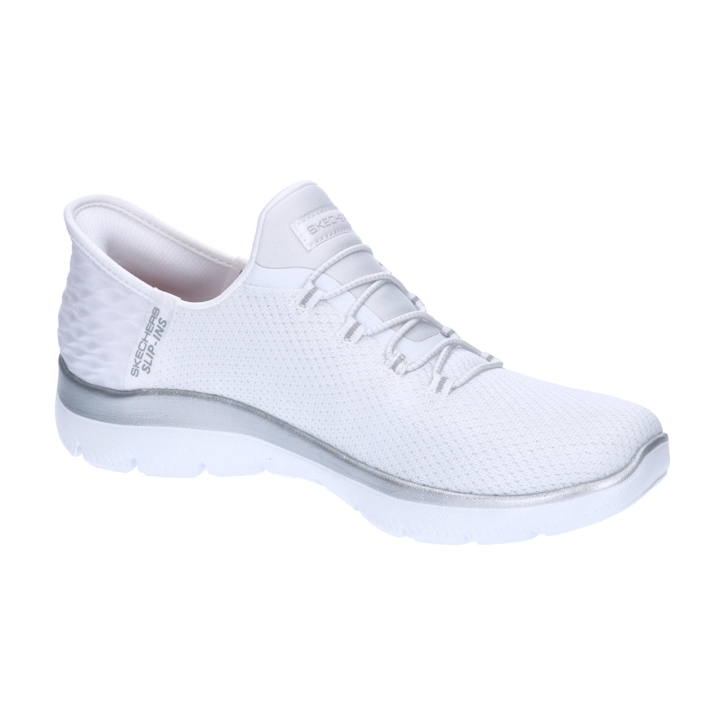 Buty SKECHERS SLIP-INS  SUMMITS - DIAMOND DREAM Biały 8/15