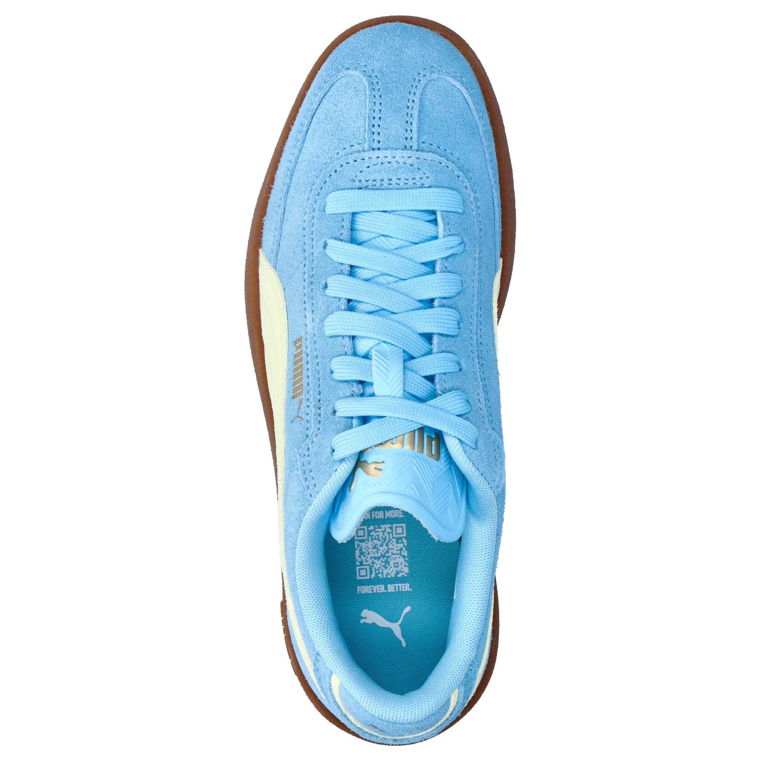 Puma Damen Club II Era Suede Sneaker 400717-32 Vibrant Blue Apple Spritz 6/15