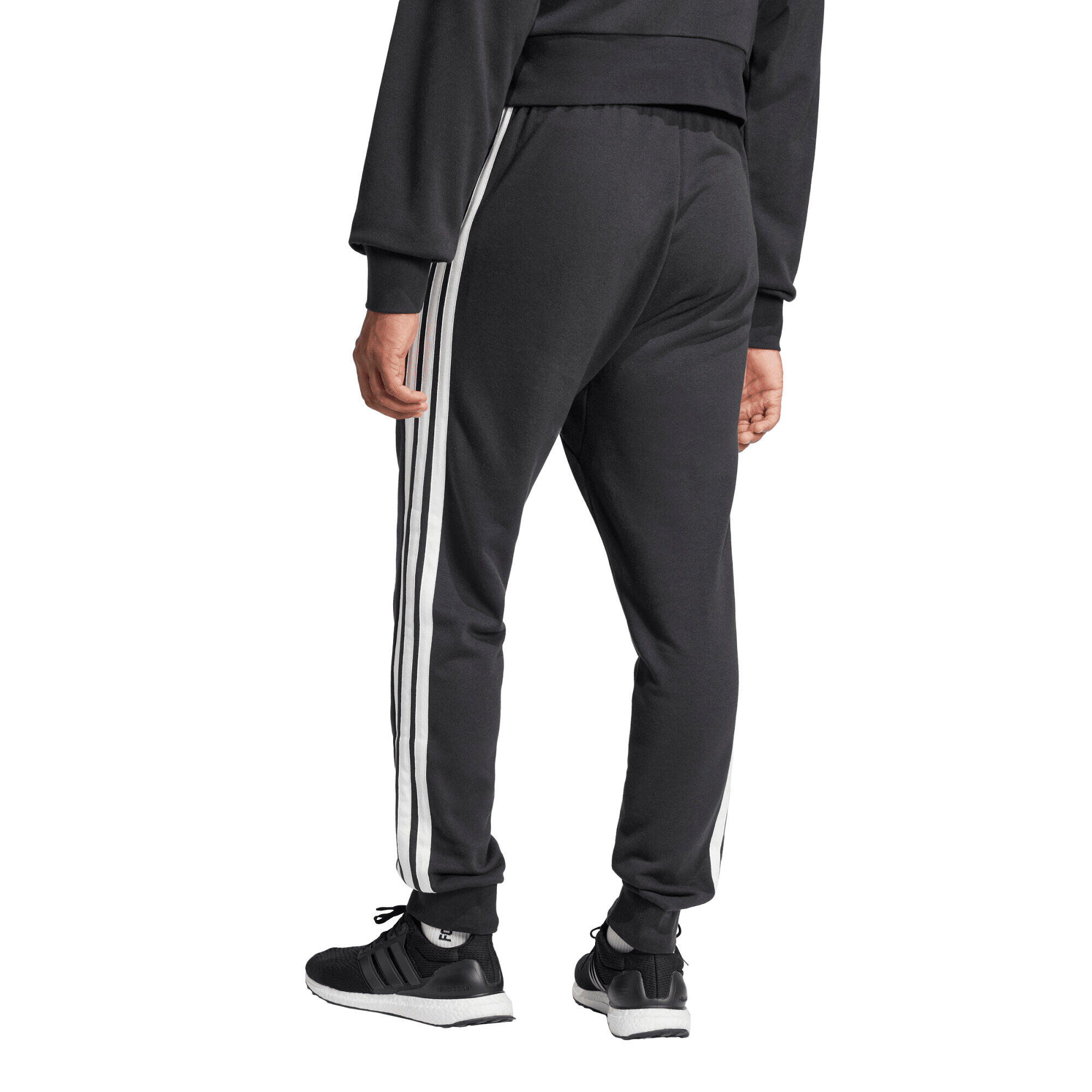 Essentials 3-Streifen French Terry Hose 8/8