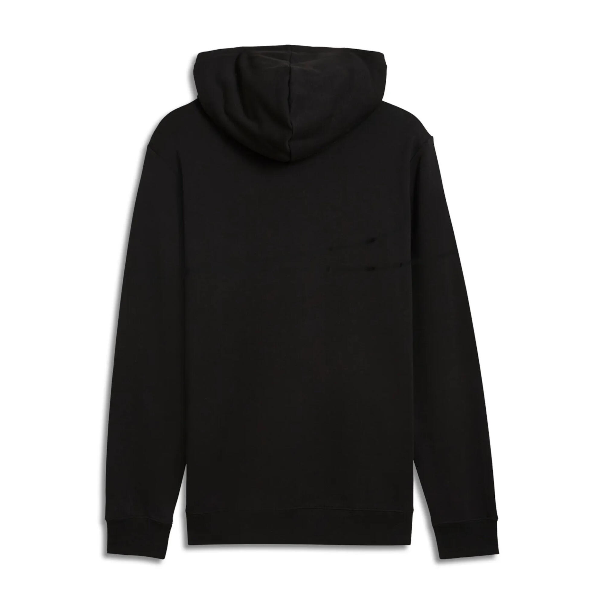 Heren ESS No.1 Kleine Logo Hoodie (Zwart) 11/11