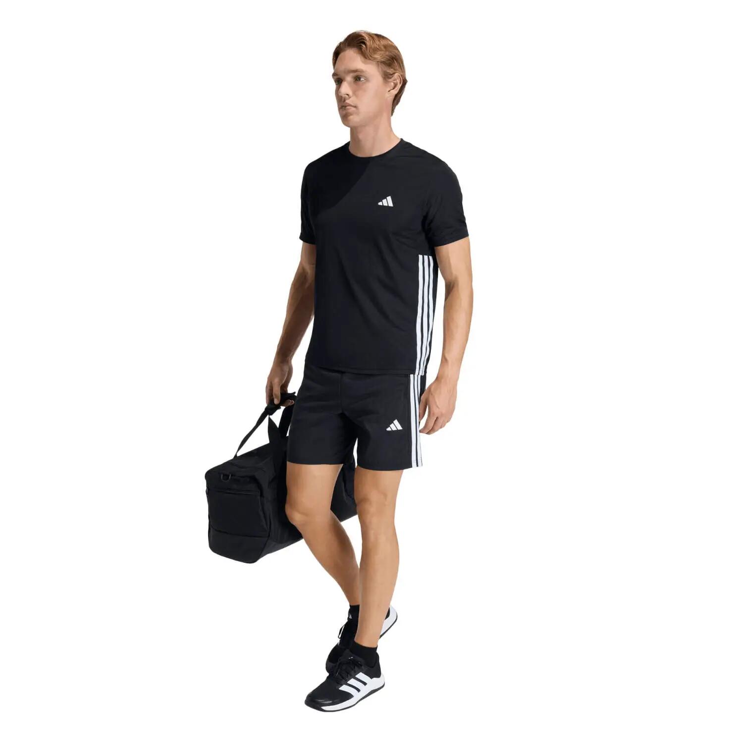 WORKOUT ESSENTIALS BASE 3-STRIPES T-SHIRT 11/13