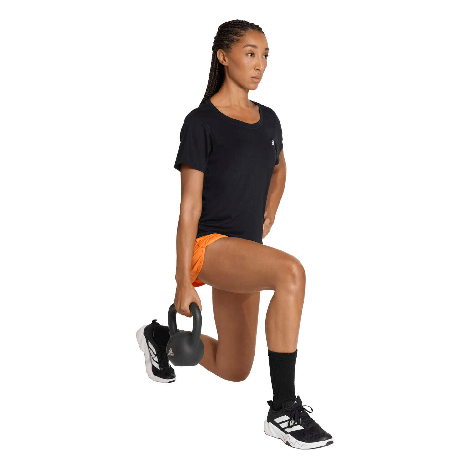 Workout Essentials T-shirt met Lage Halslijn 10/13