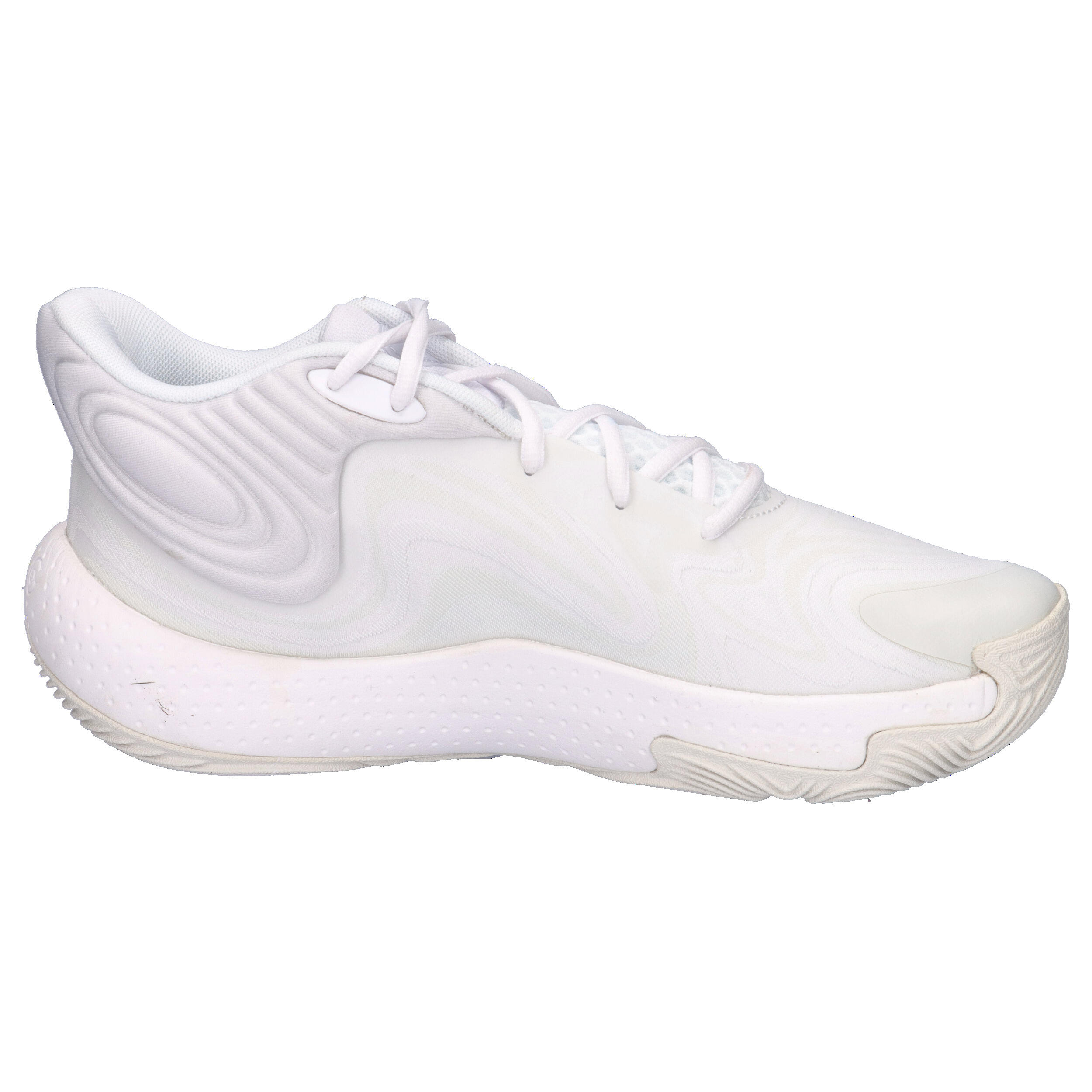 Chaussures de Basketball Under Armour Spawn 6 Mid Blanc 7/15