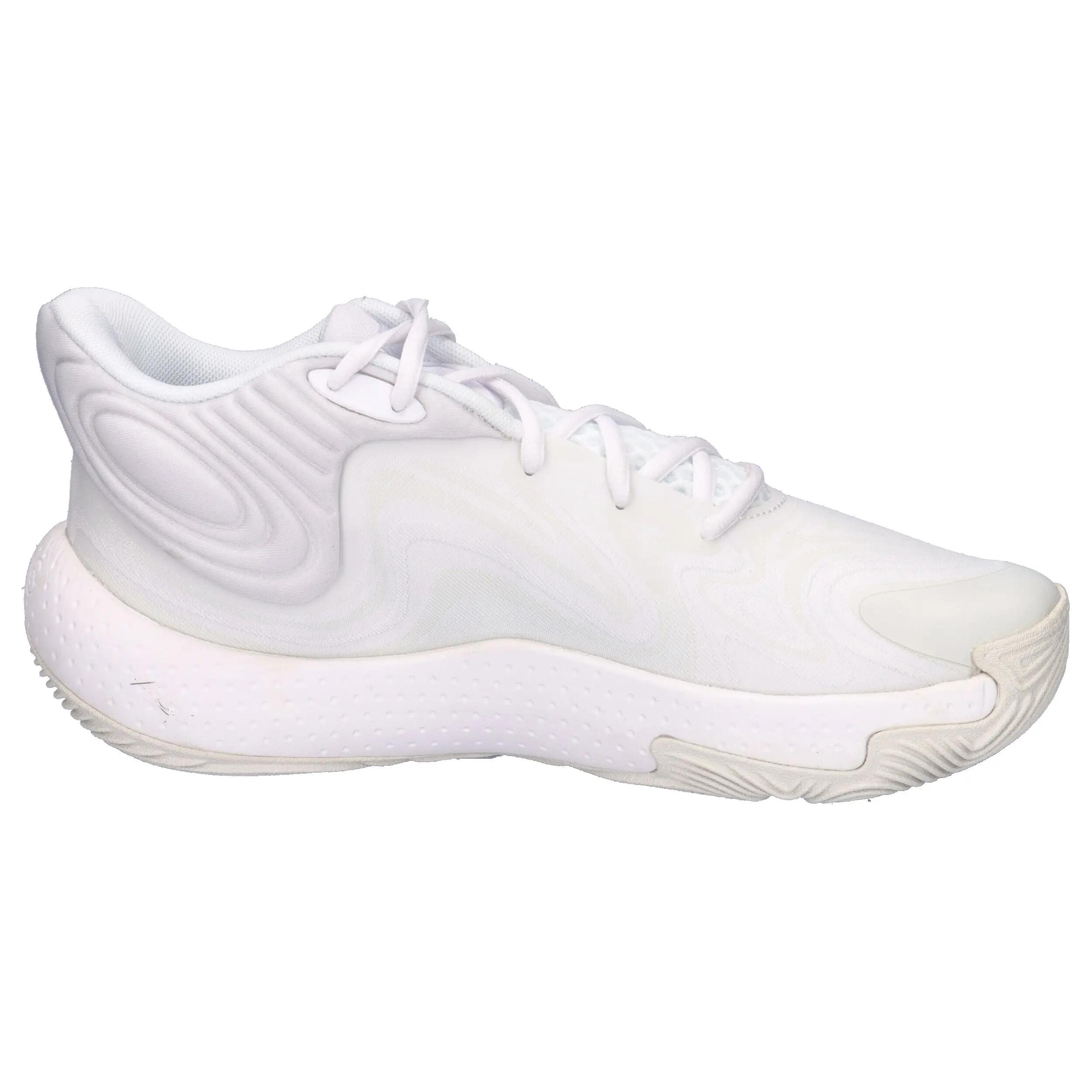 Chaussures de Basketball Under Armour Spawn 6 Mid Blanc 7/15