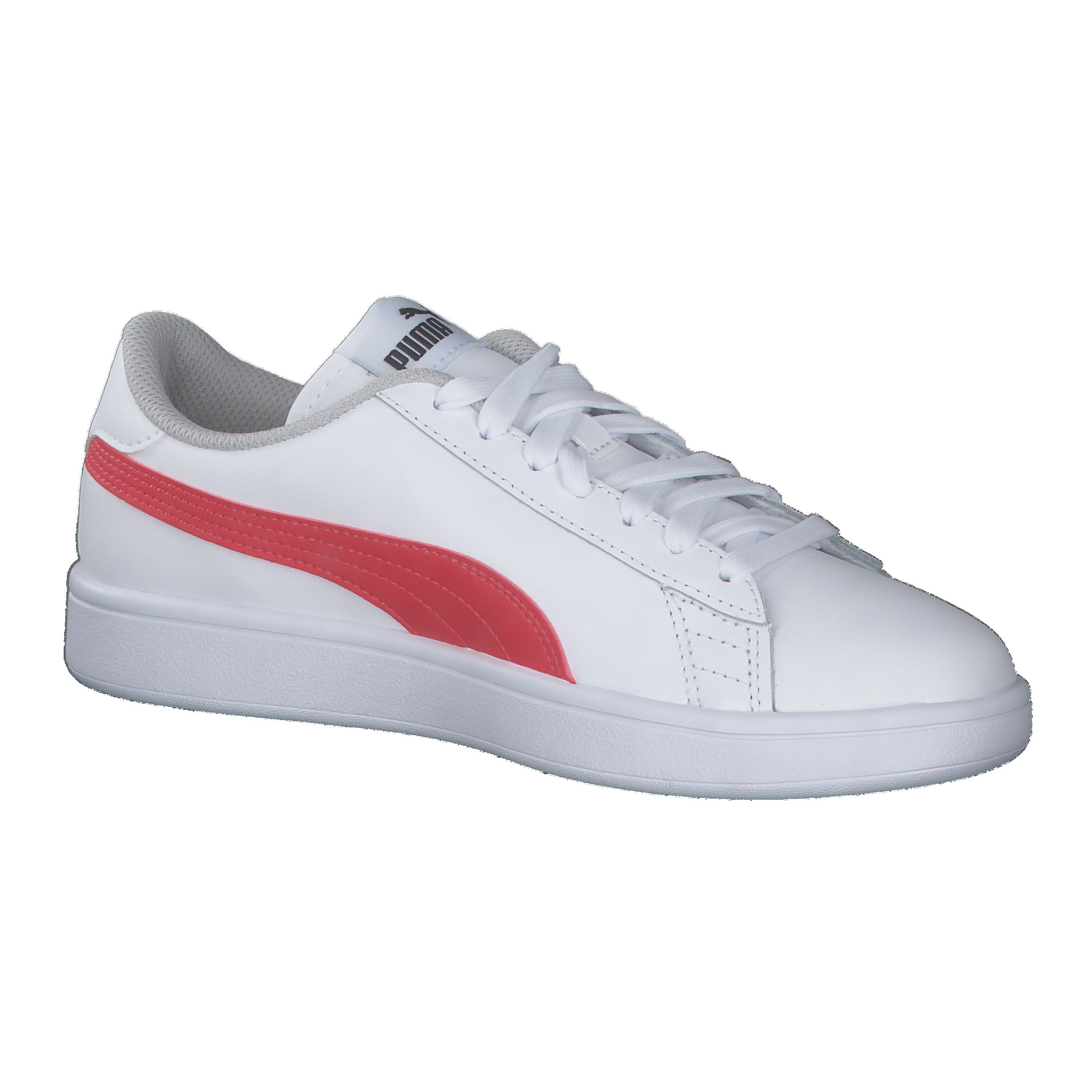Puma Zapatillas Smash V2 De Niño Blanco/rojo 8/15