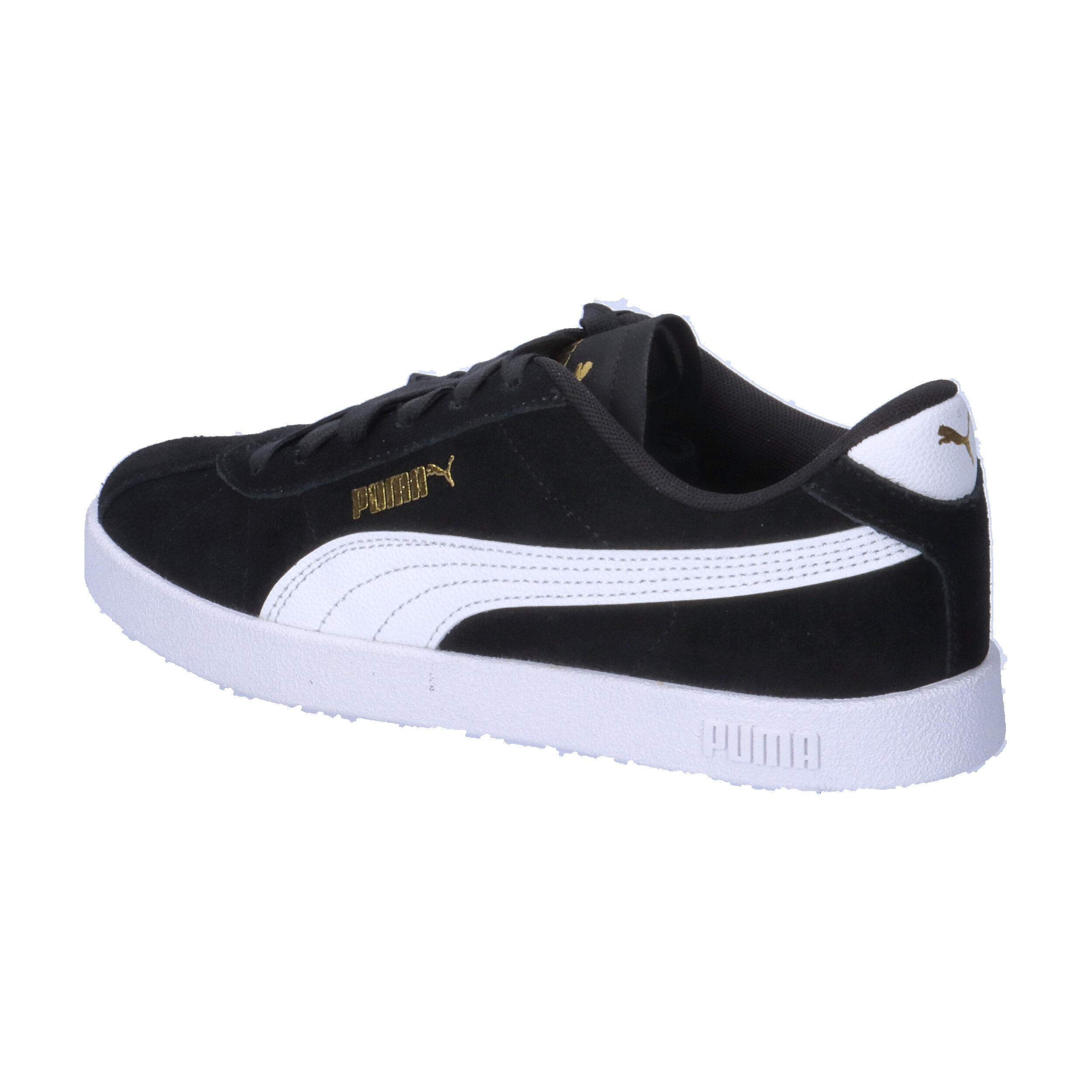 Zapatillas Niños PUMA Club II PUMA Black White Gold 11/15