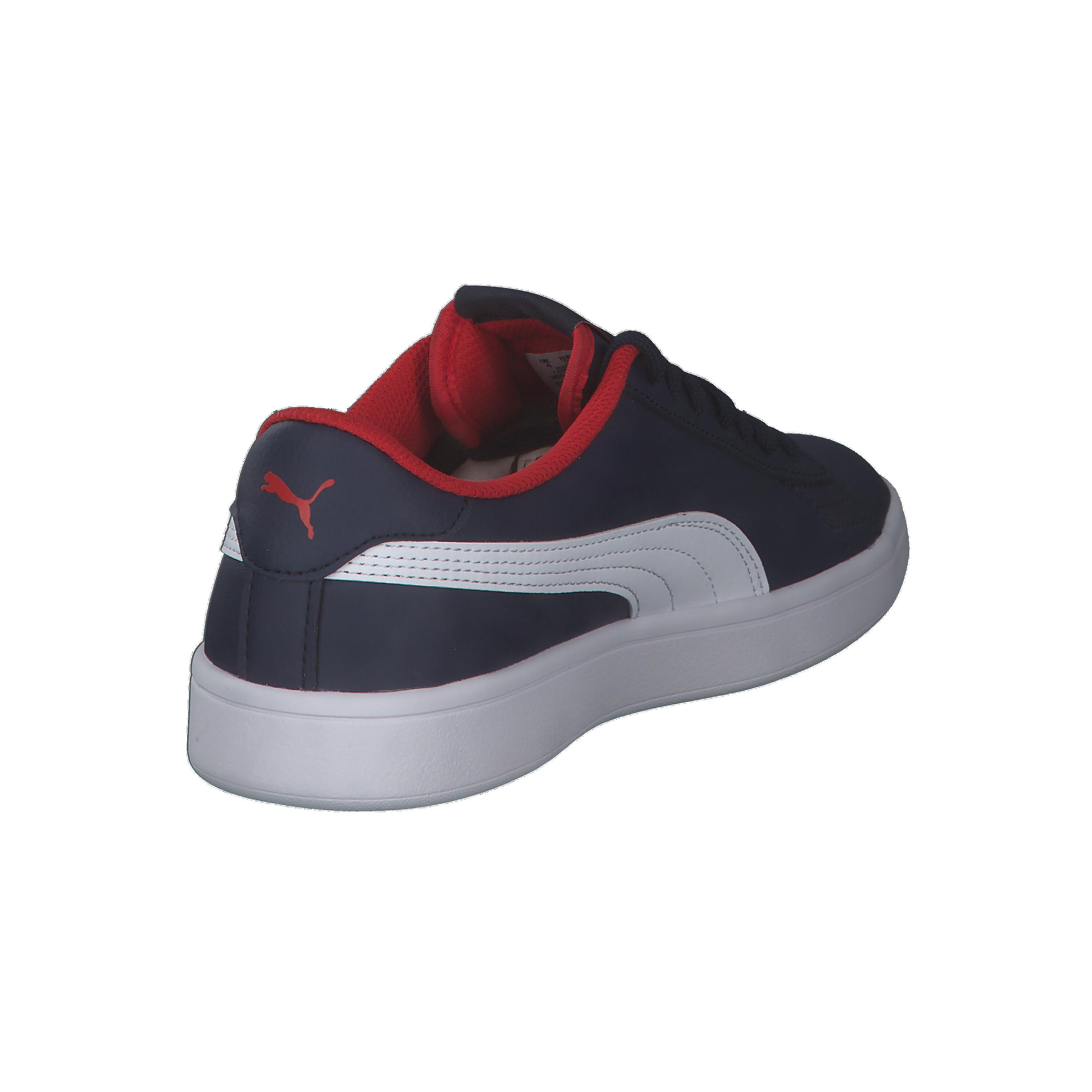 PUMA Smash V2 Sneakers Jugendliche PUMA Peacoat White High Risk Red Blue 14/15
