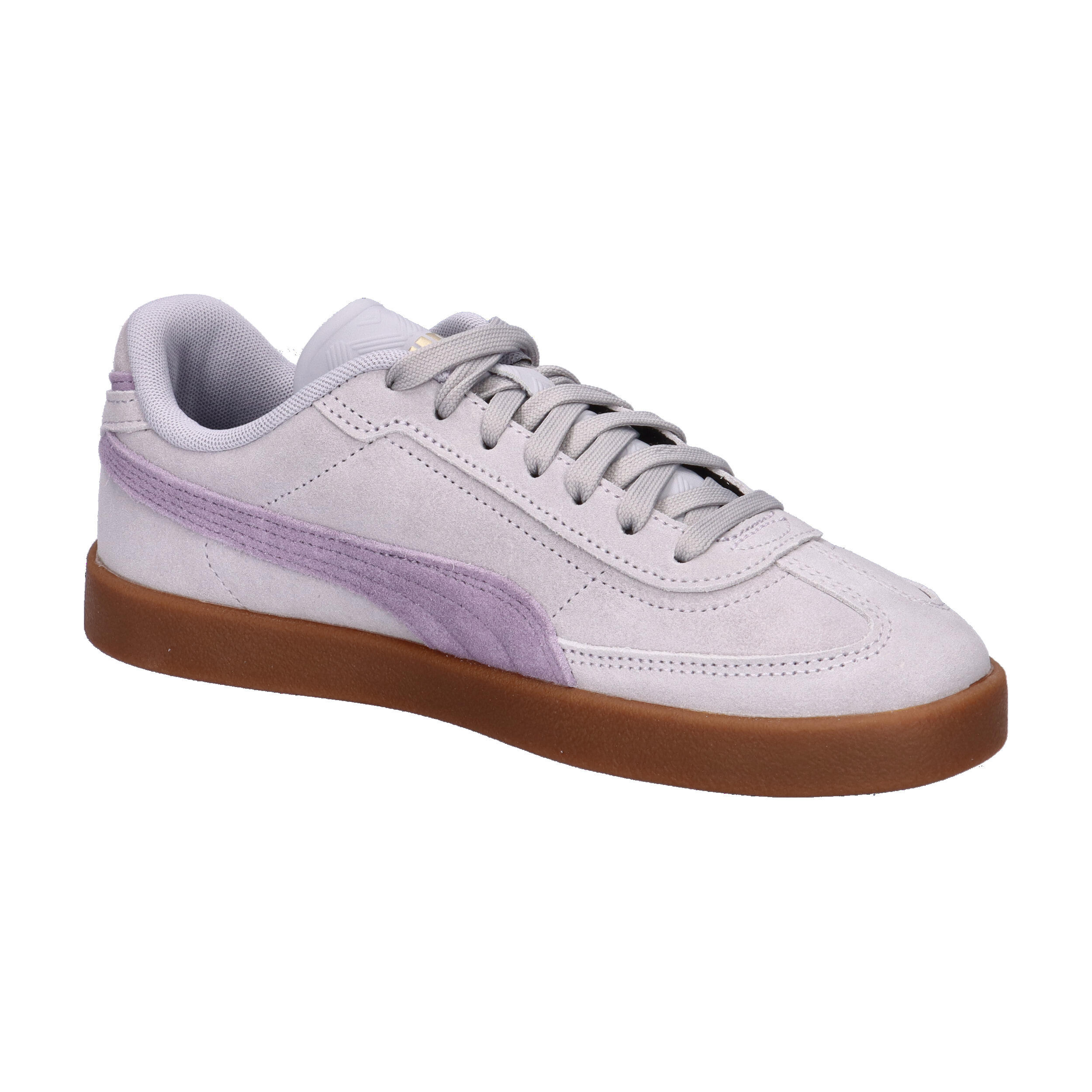 Puma Damen Club II Era Suede Sneaker 400717-28 Vibrant Silver-Lilac Luster 8/15