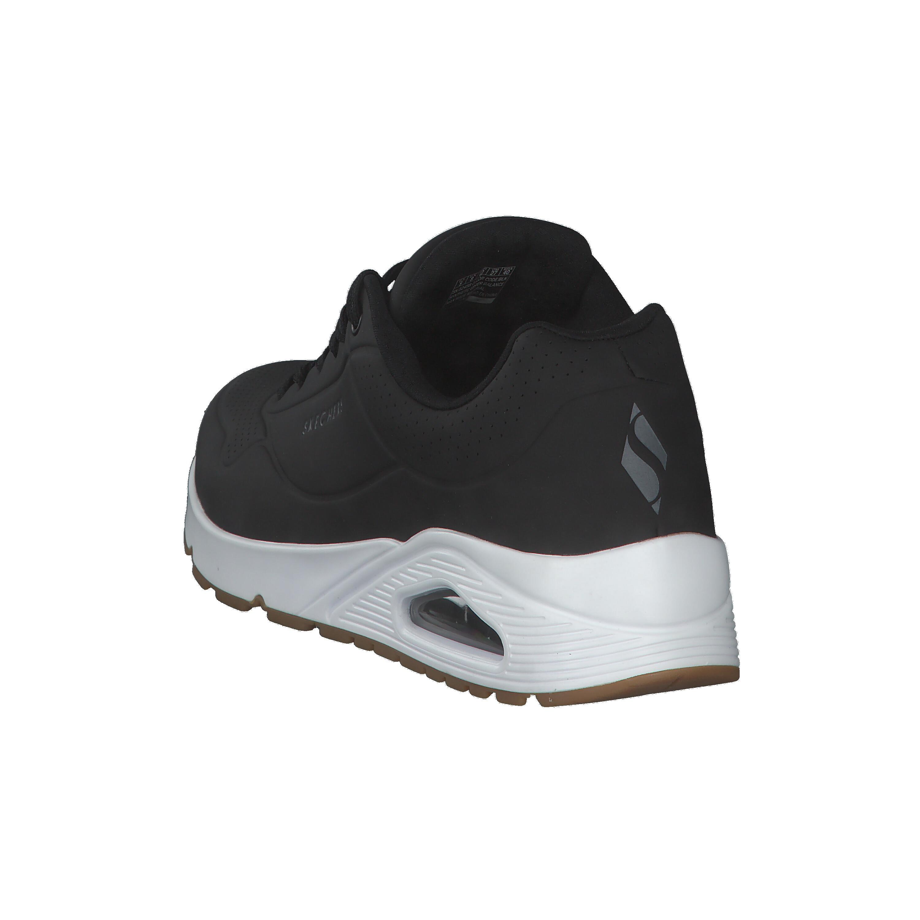 SKECHERS Hombre UNO STAND ON AIR Sneakers Negro 12/15