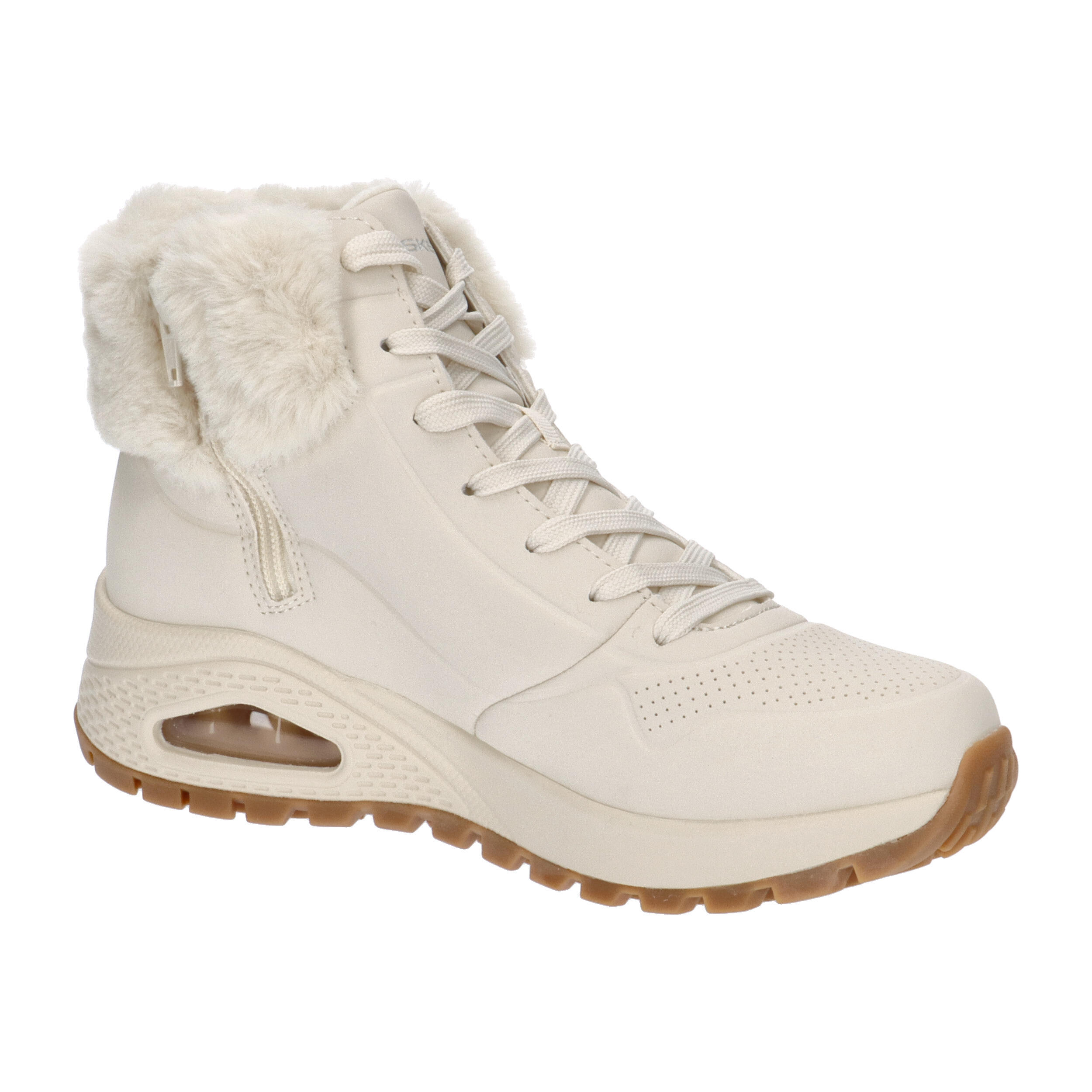 Stivali Skechers Uno Rugged Fall Air, Bianca, Donne 8/15