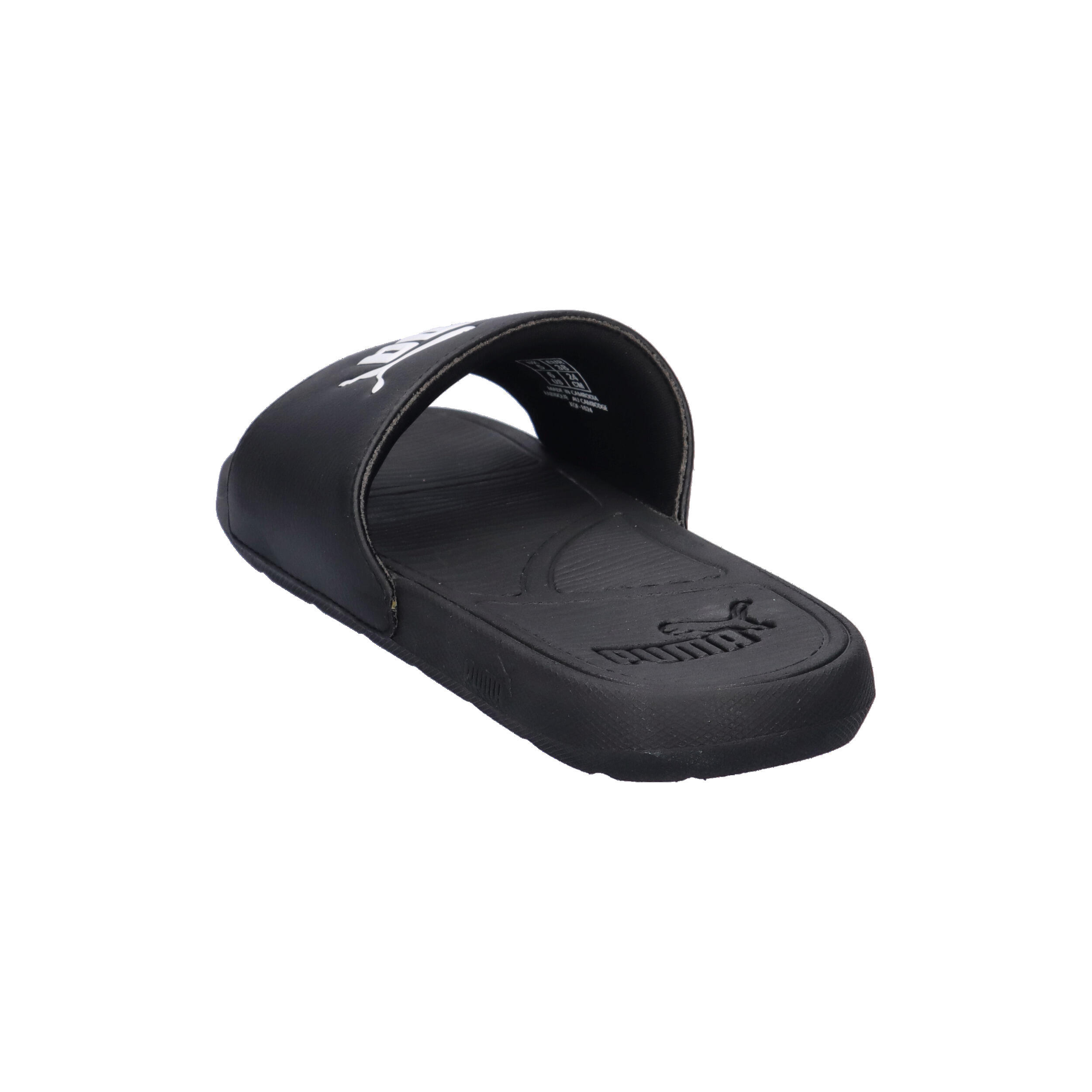 Badesandale "Cool Cat 2.0 V" Herren Schwarz/Weiß 12/15