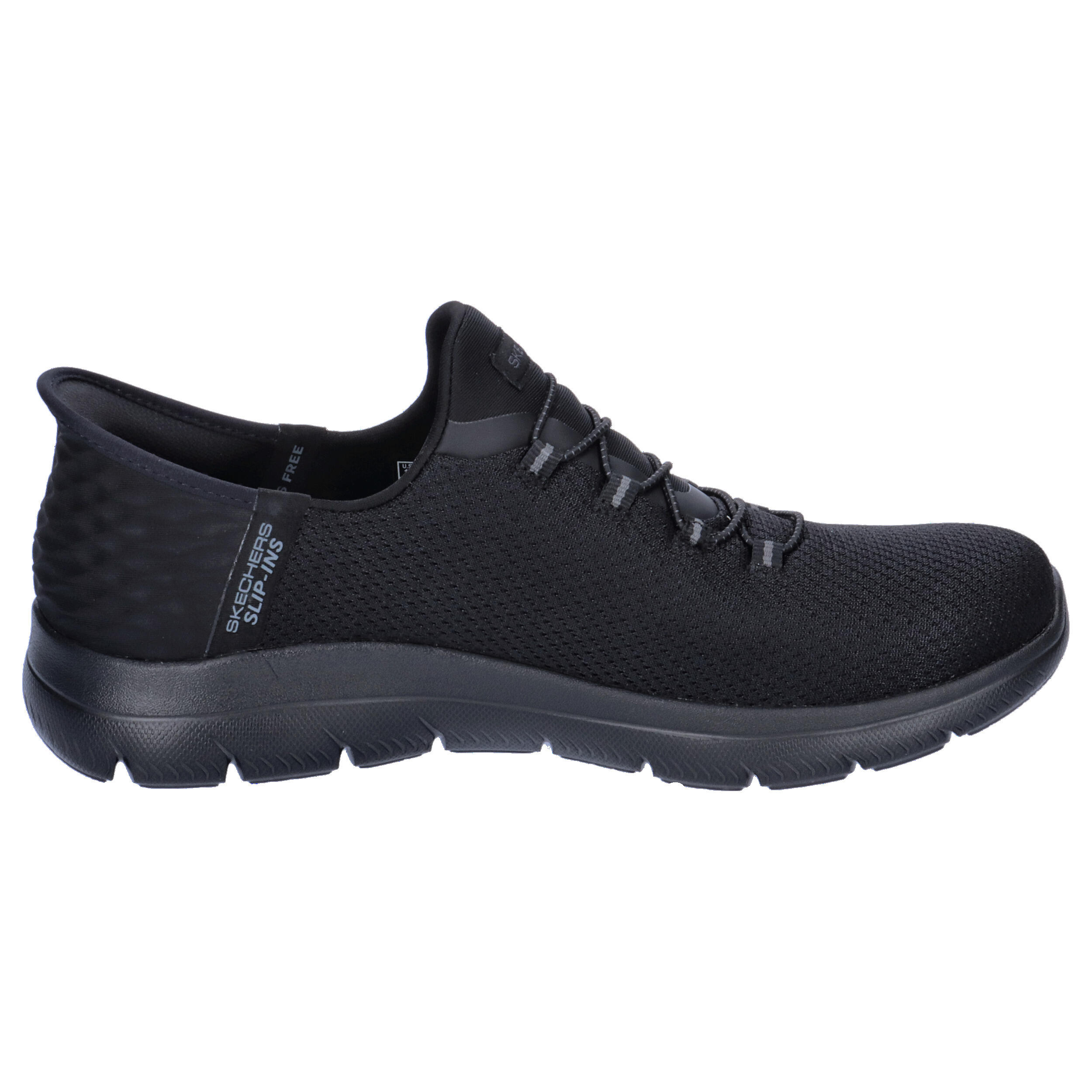 Buty SKECHERS SLIP-INS  SUMMITS - DIAMOND DREAM Czarny 7/15
