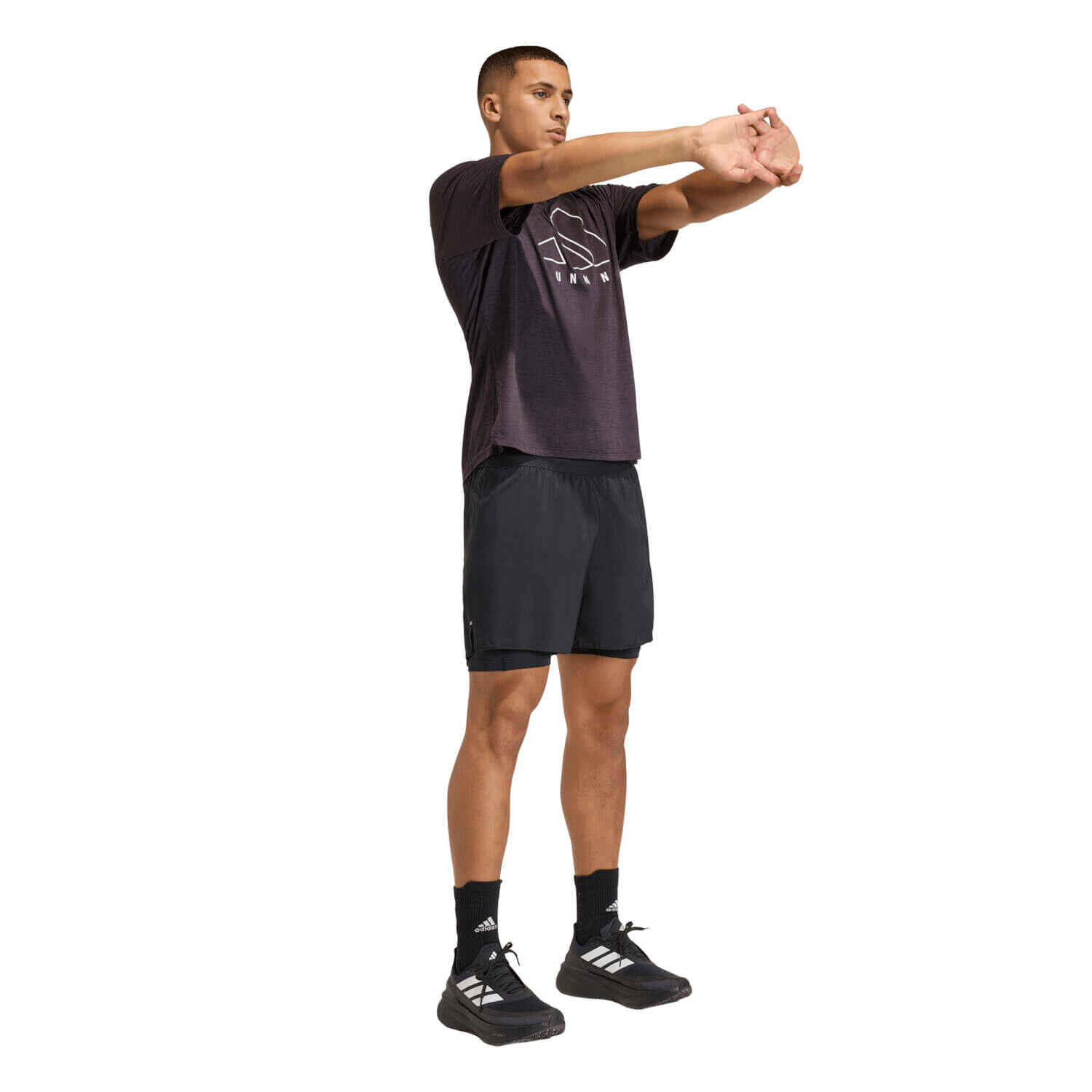 adi365 Running Essentials 2-in-1 Short 9/12
