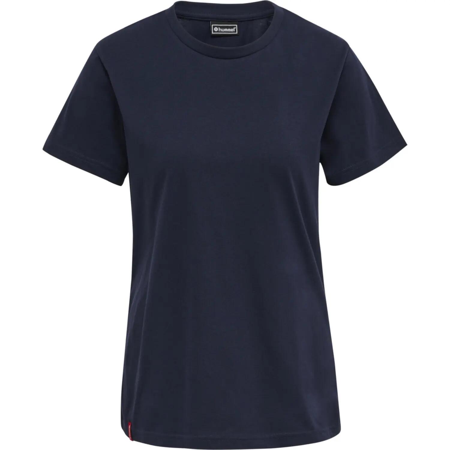 Women's T-shirt Hummel Red Basic 11/12