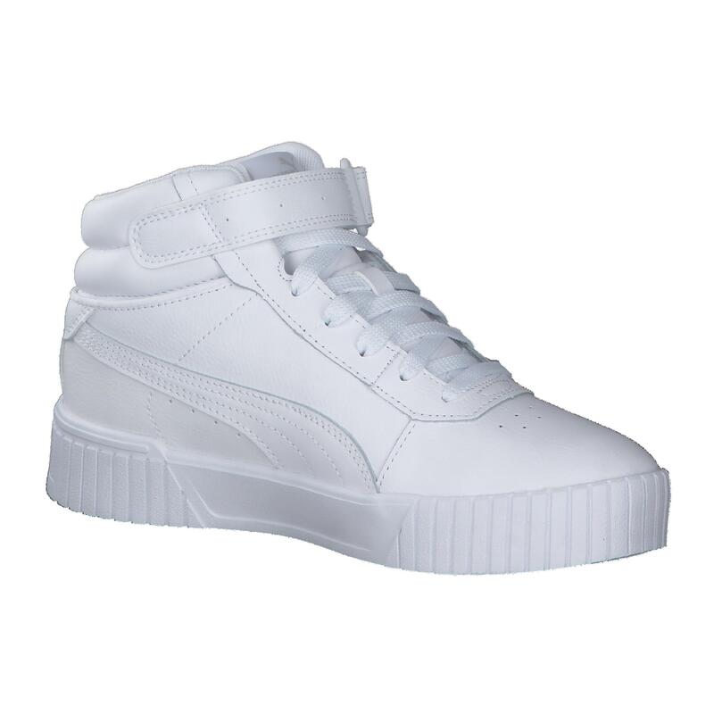 Pantofi Carina 2.0 Mid Femei PUMA White Silver Gray