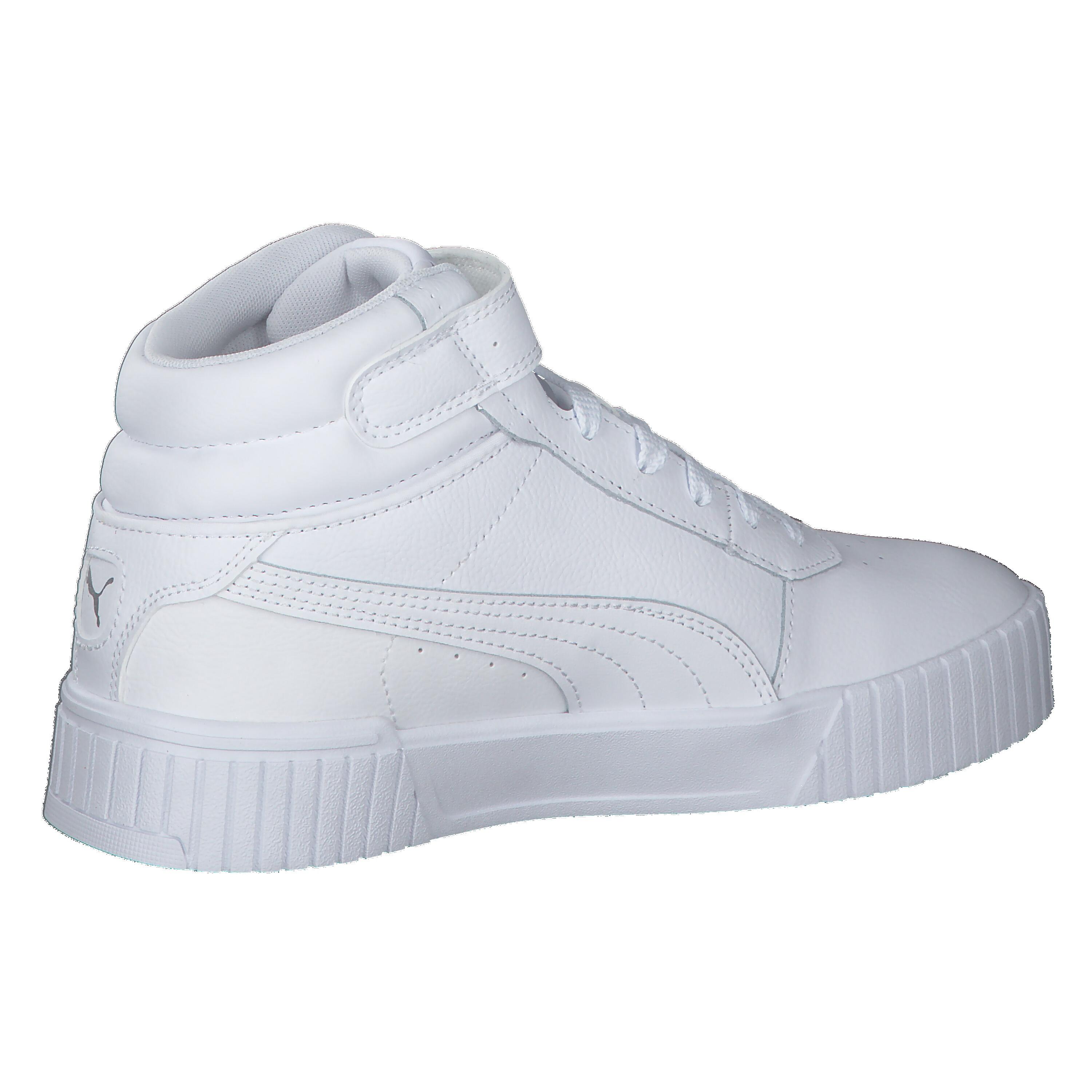 Damskie sneakersy Carina 2.0 Mid PUMA White Silver Gray 15/15
