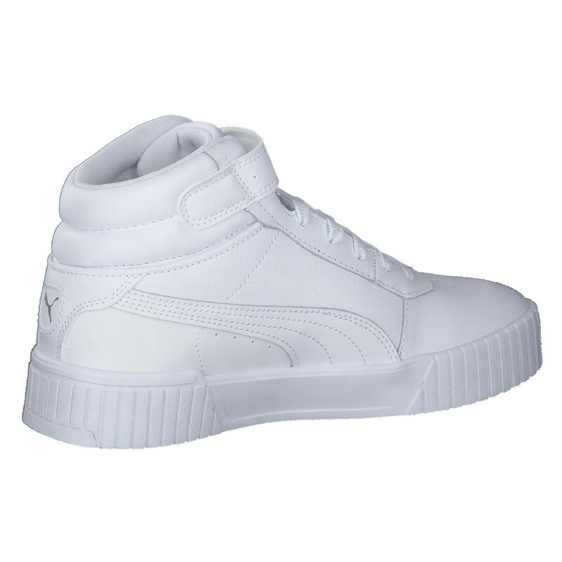Pantofi Carina 2.0 Mid Femei PUMA White Silver Gray