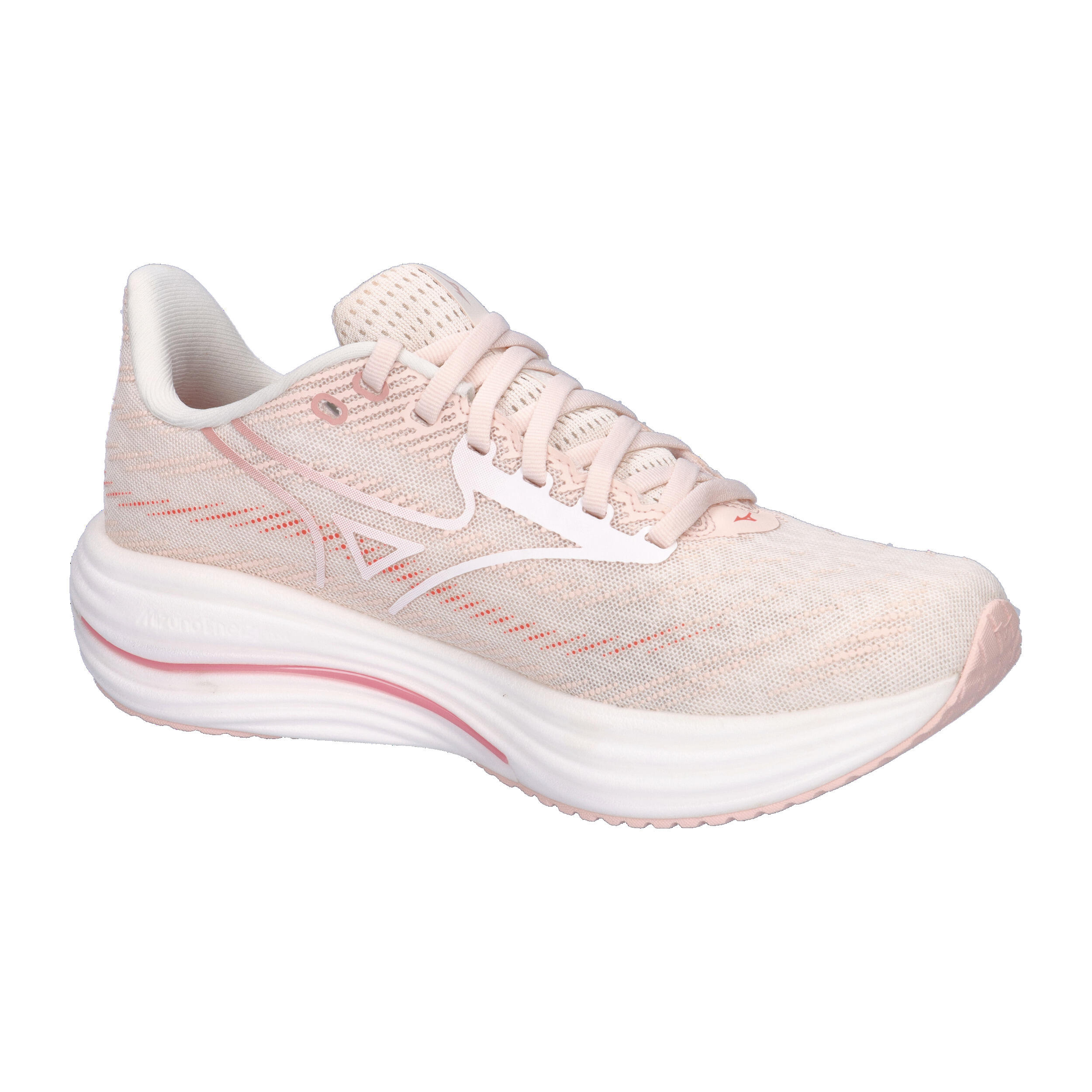Buty do biegania damskie Mizuno Wave Rider 29 petal pink/white/pinkesque 8/15