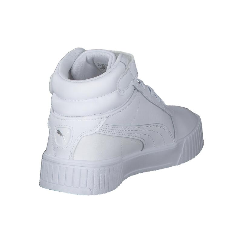 Pantofi Carina 2.0 Mid Femei PUMA White Silver Gray