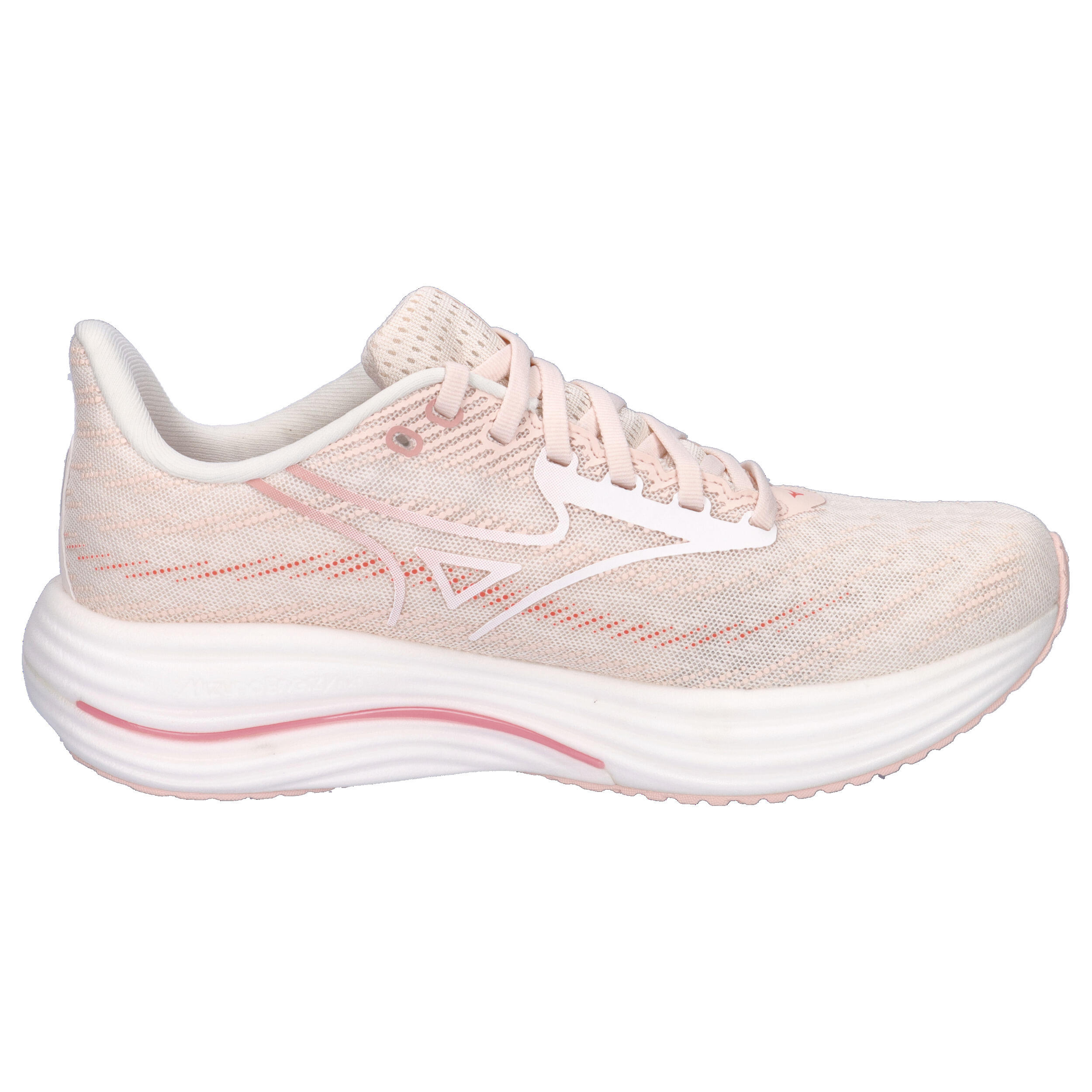 Buty do biegania damskie Mizuno Wave Rider 29 petal pink/white/pinkesque 7/15