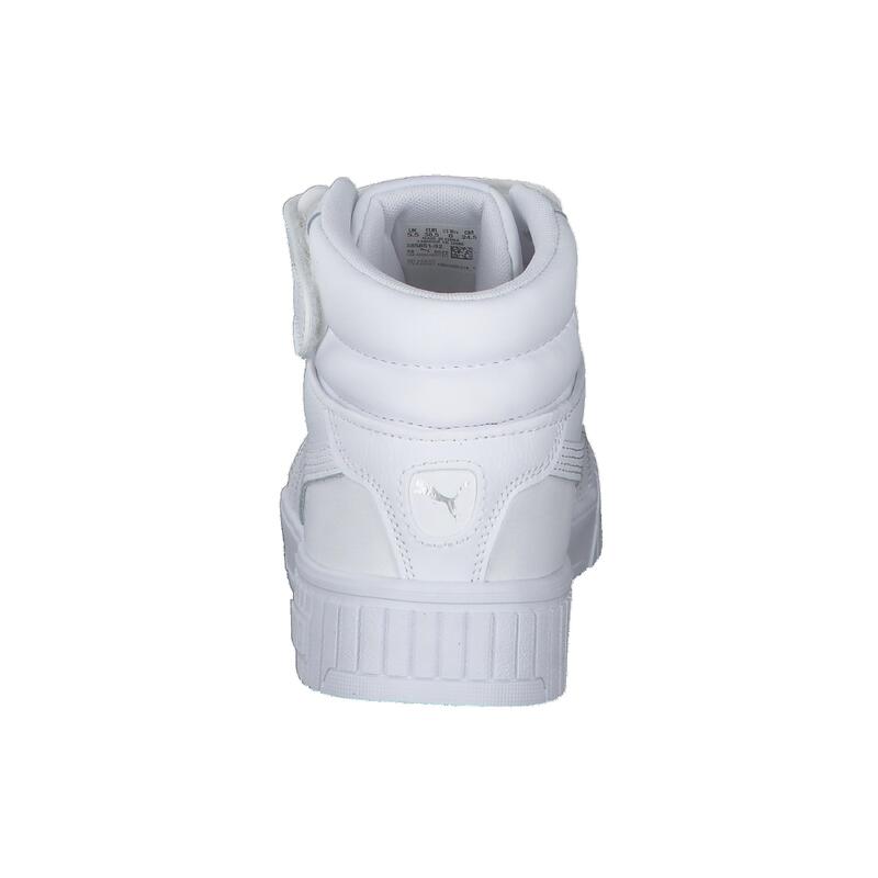 Pantofi Carina 2.0 Mid Femei PUMA White Silver Gray