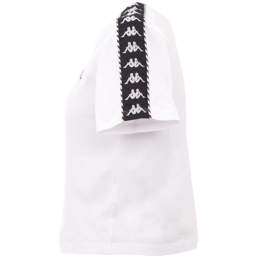 Kappa Inula T-Shirt, Damen, Laufen, T-shirt, weiß 6/7