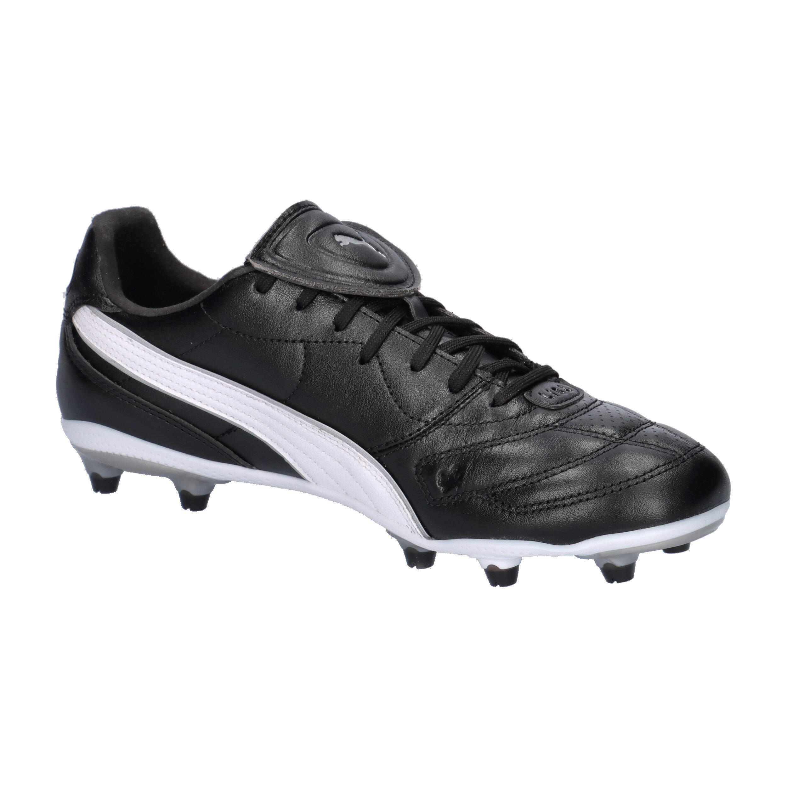 Chuteiras de futebol adulto couro King Liga FG/AG PUMA 8/15