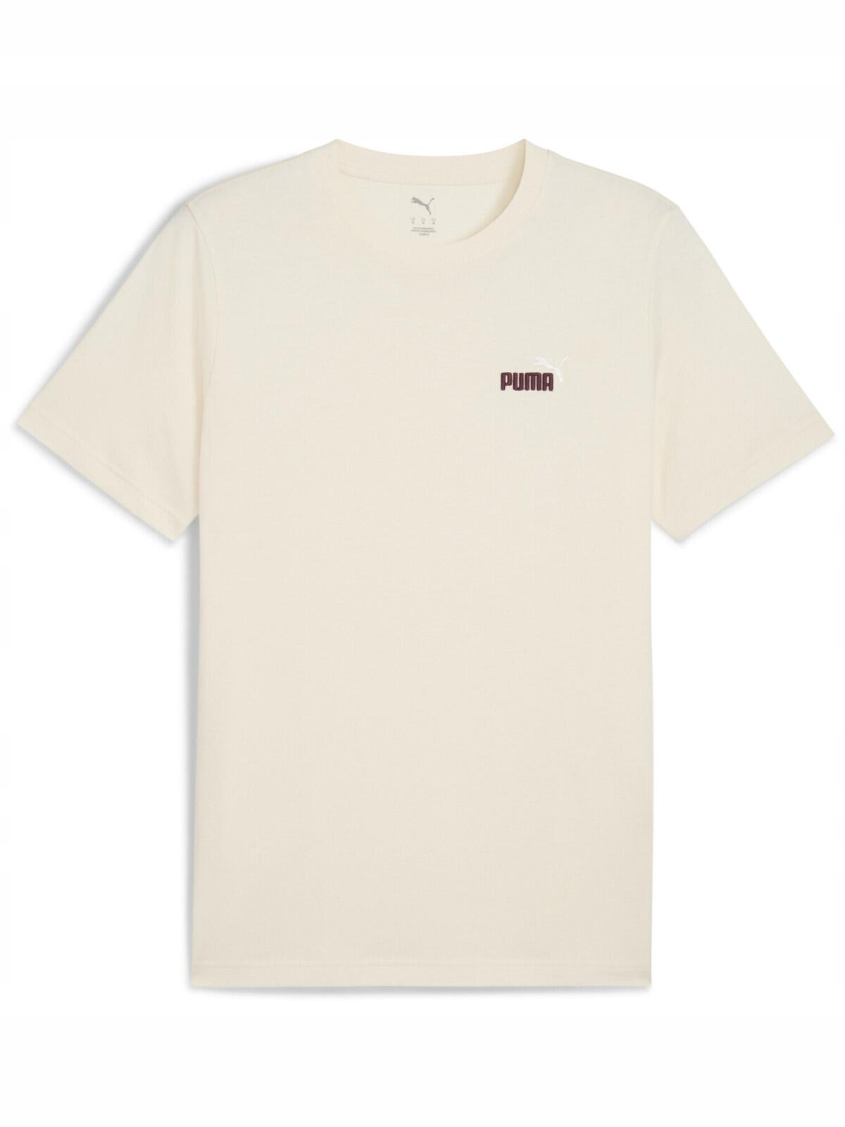 Koszulka na co dzień Męska Puma T-Shirt Bawełniana Sportowa 3/9