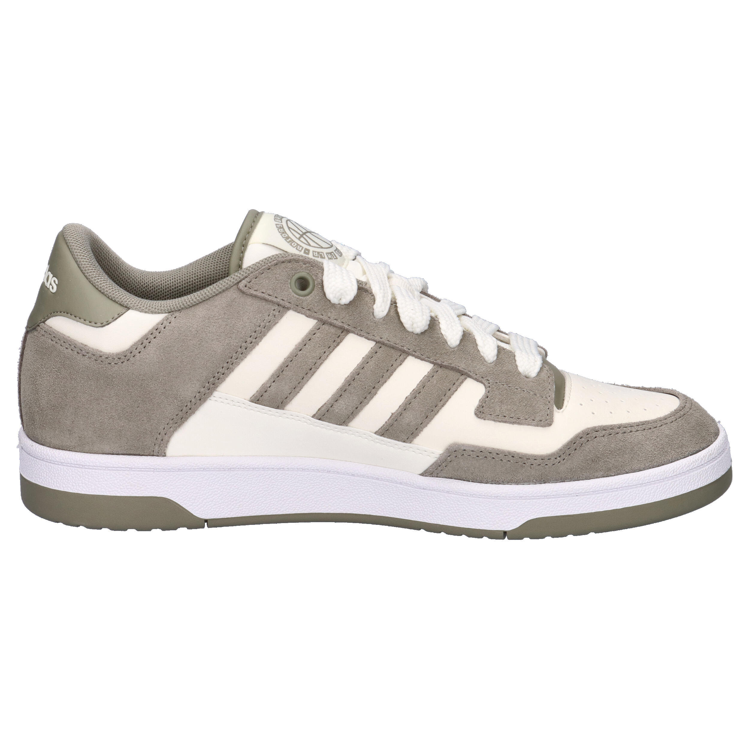 Sportschoenen Mannelijk Adidas Rapid Court Low Grijs 7/15