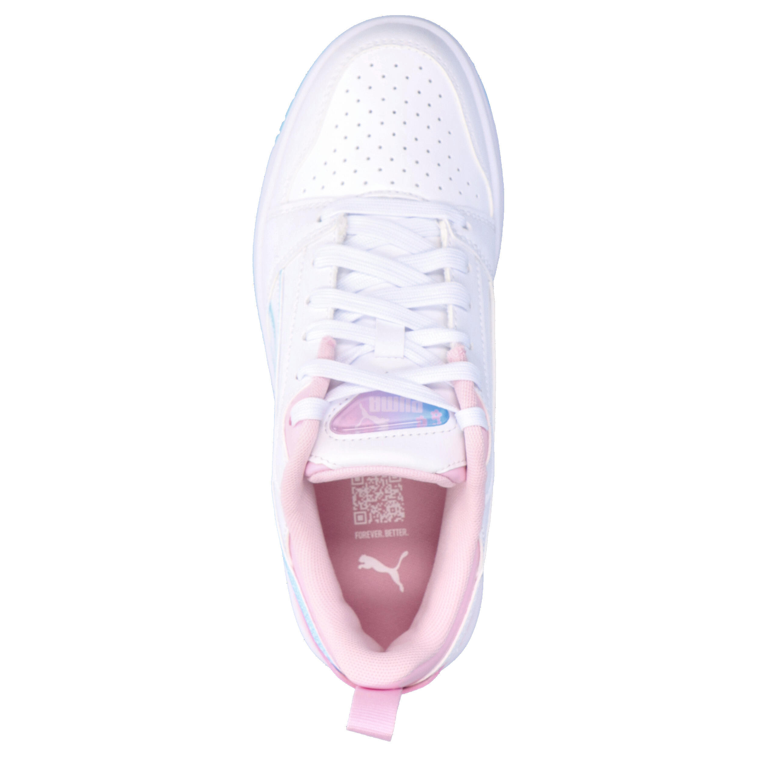 Puma Mädchen Sneaker Rebound V6 Lo Jelly Heaven Jr 405057 5/15