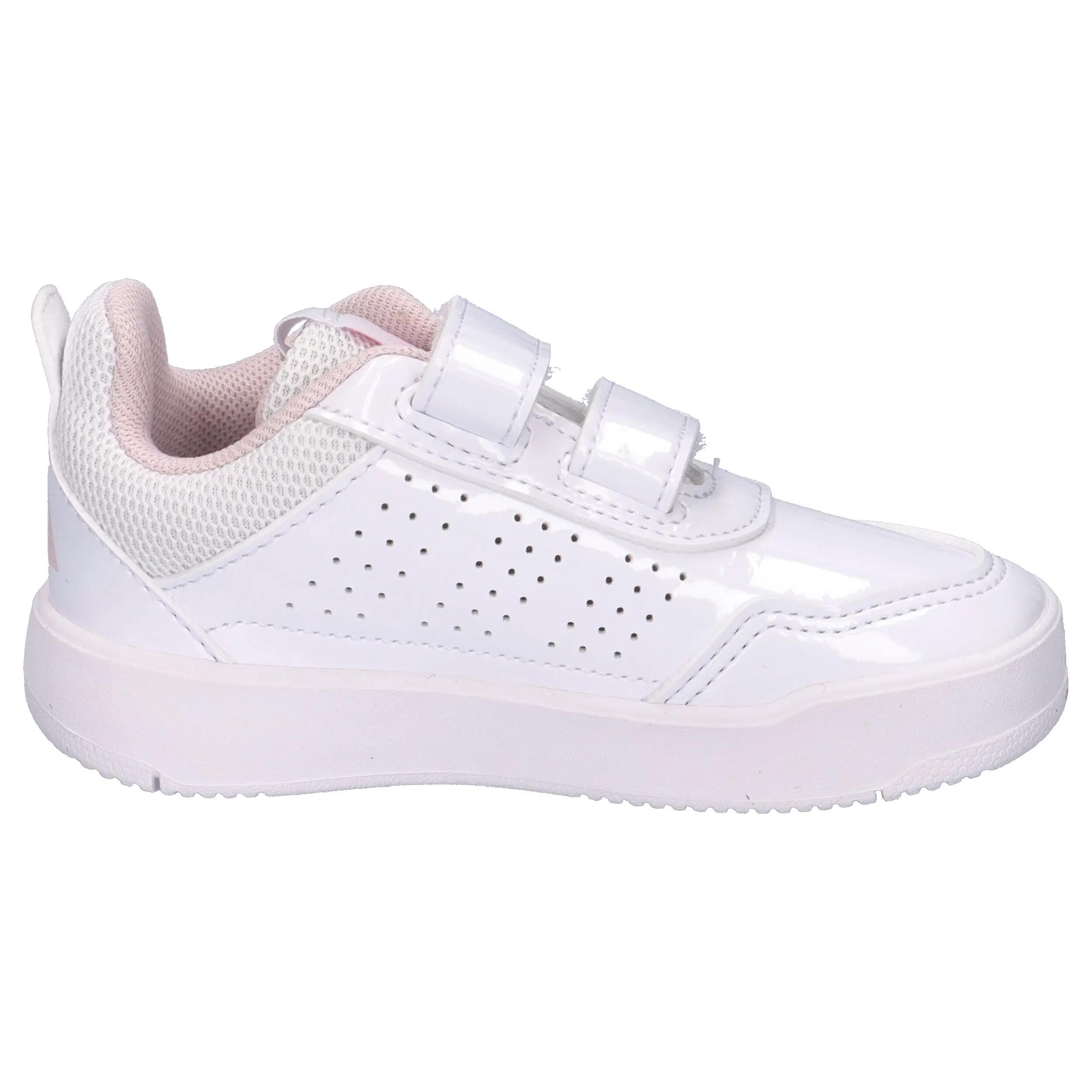 Scarpe bambina adidas tensaur sport 3.0 cf i - bianco\rosa 7/15