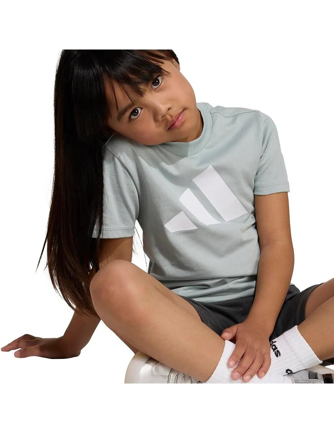 Conjunto para Niño Adidas Essentials Verde 5/13