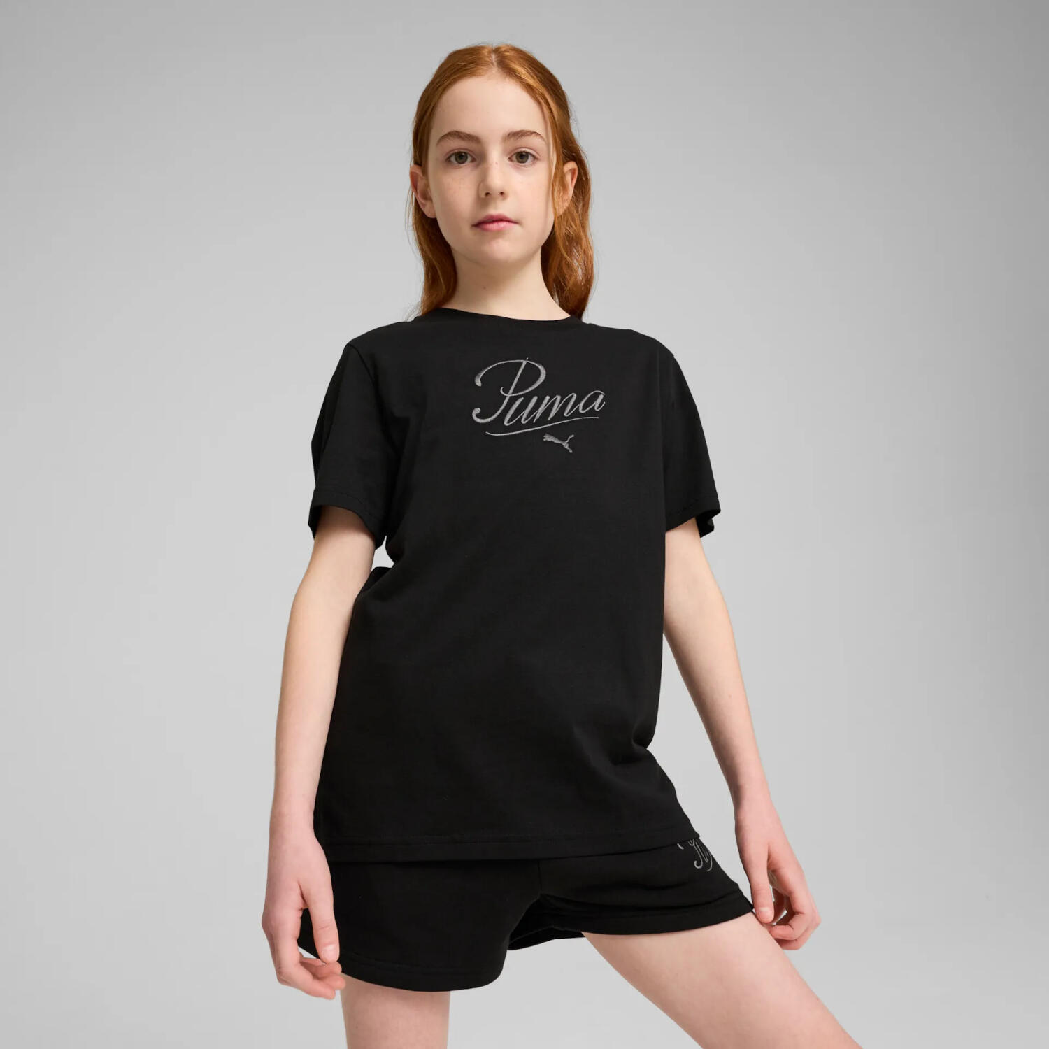 T-shirt Essentials Script per ragazzi PUMA 9/11