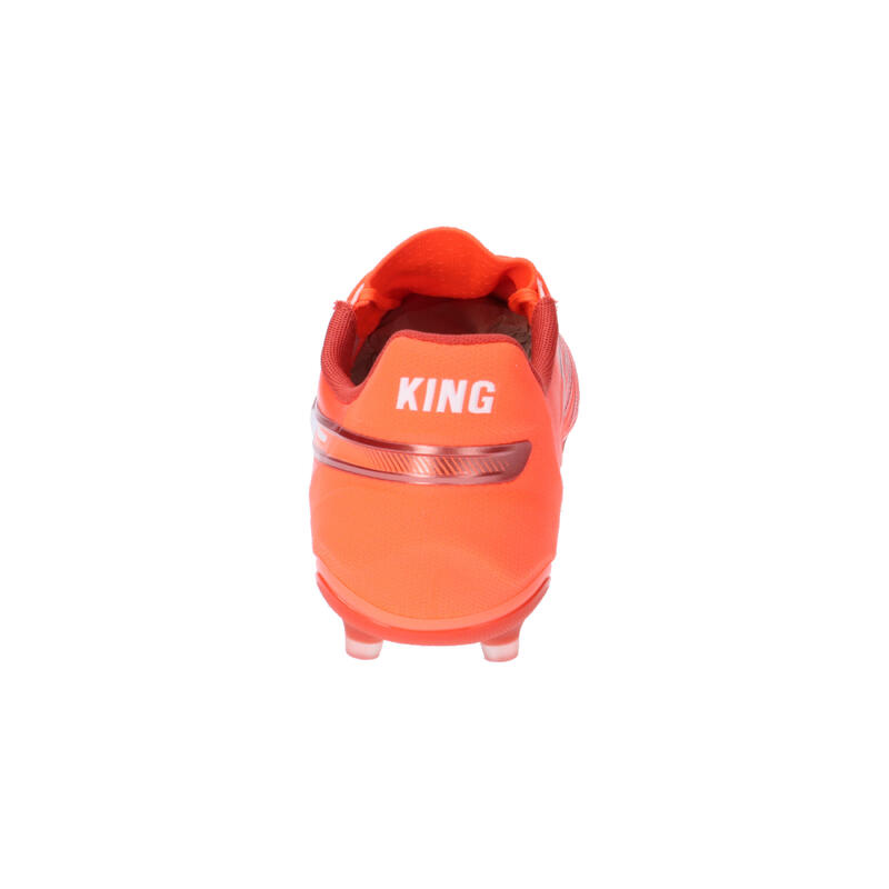 Ghete Fotbal Adulți King Match FG/AG, Roșu PUMA Glowing Red White Fire