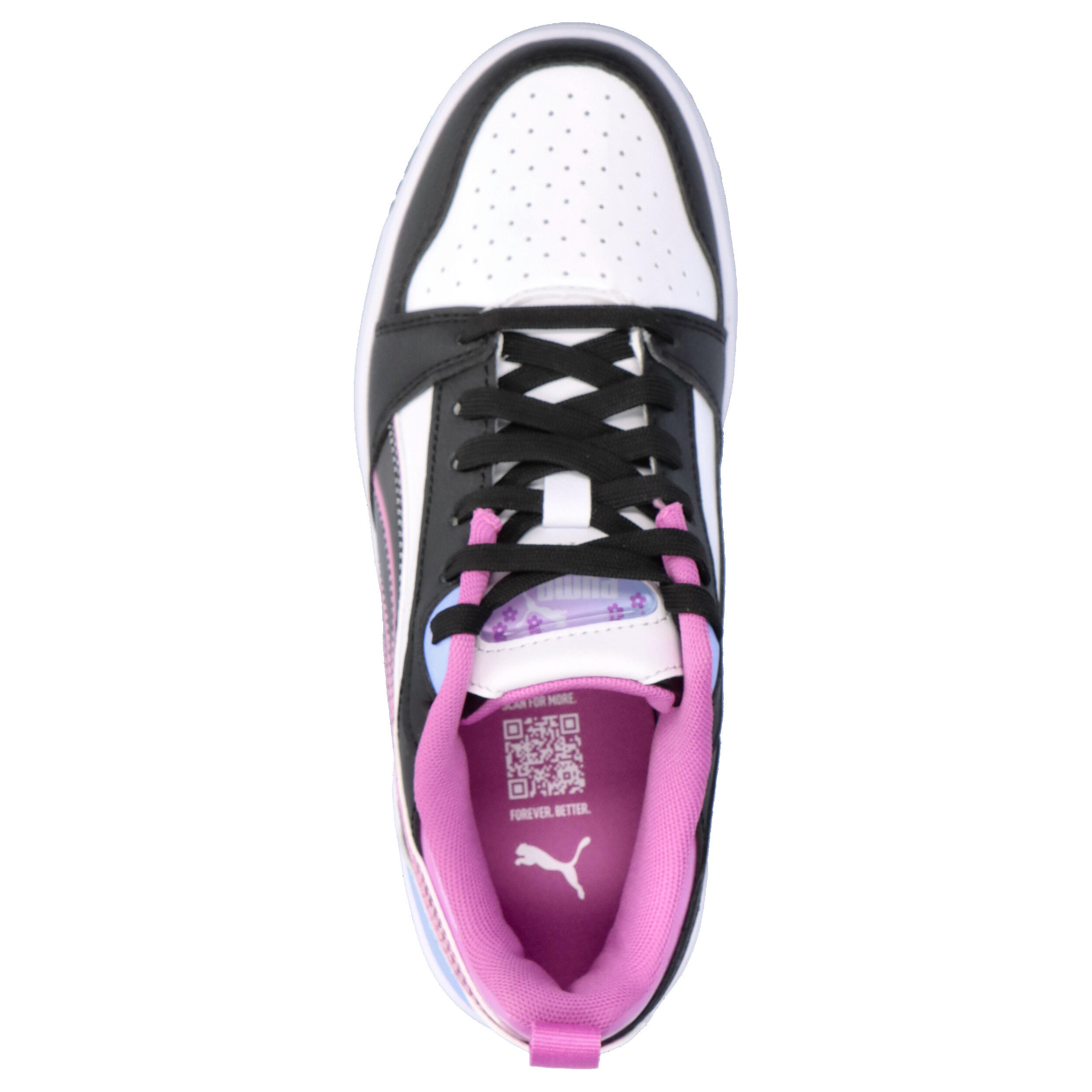 Puma Mädchen Sneaker Rebound V6 Lo Jelly Heaven Jr 405057 5/15