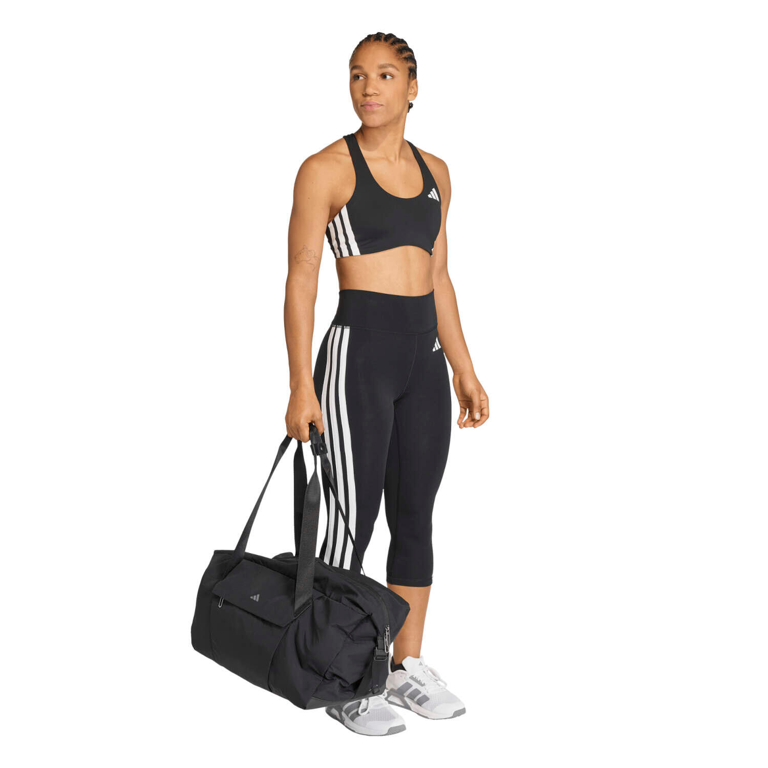 Mallas de entrenamiento 3/4 Optime Essentials 3 Stripes 11/13