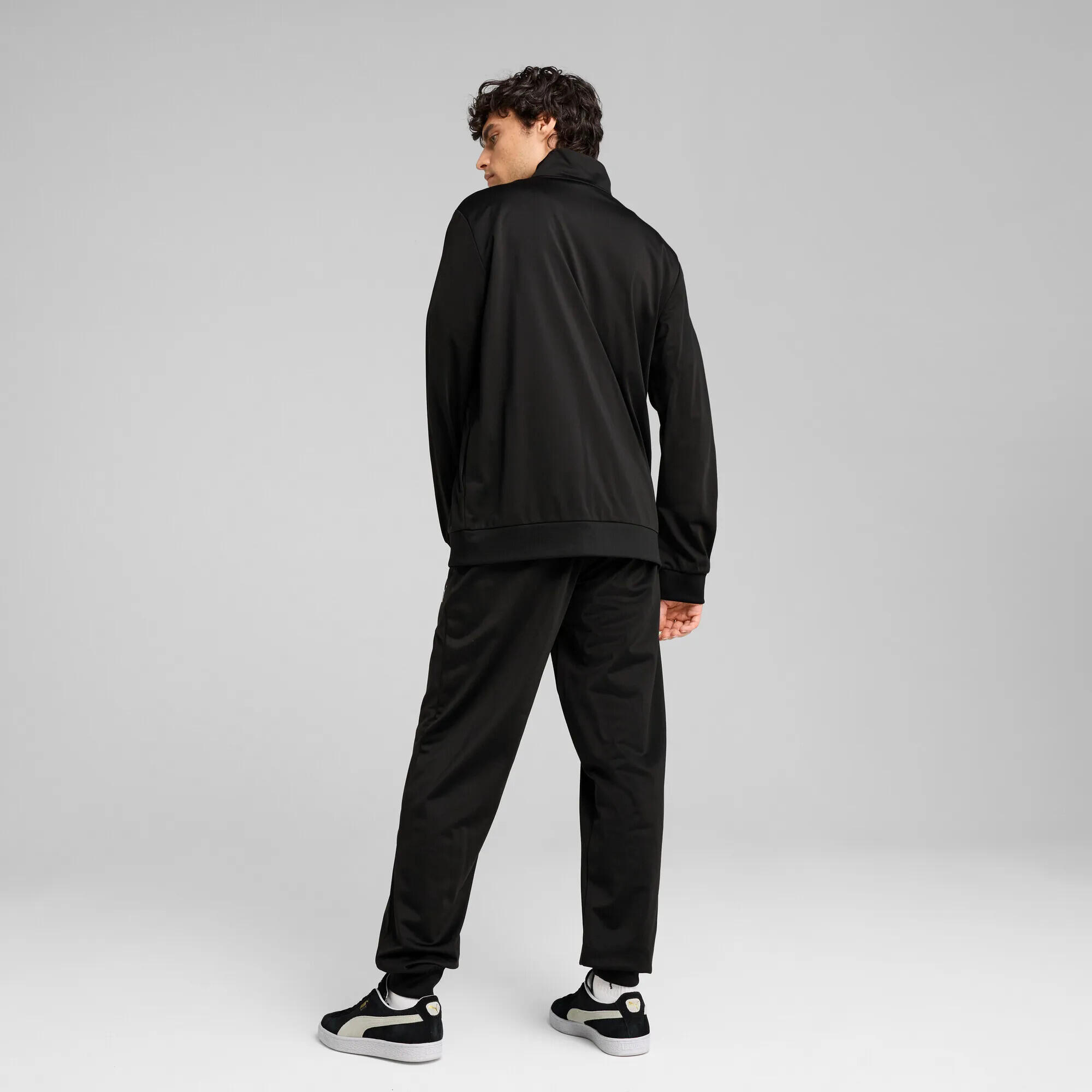 Poly-trainingspak met biezen voor heren PUMA Black 12/13