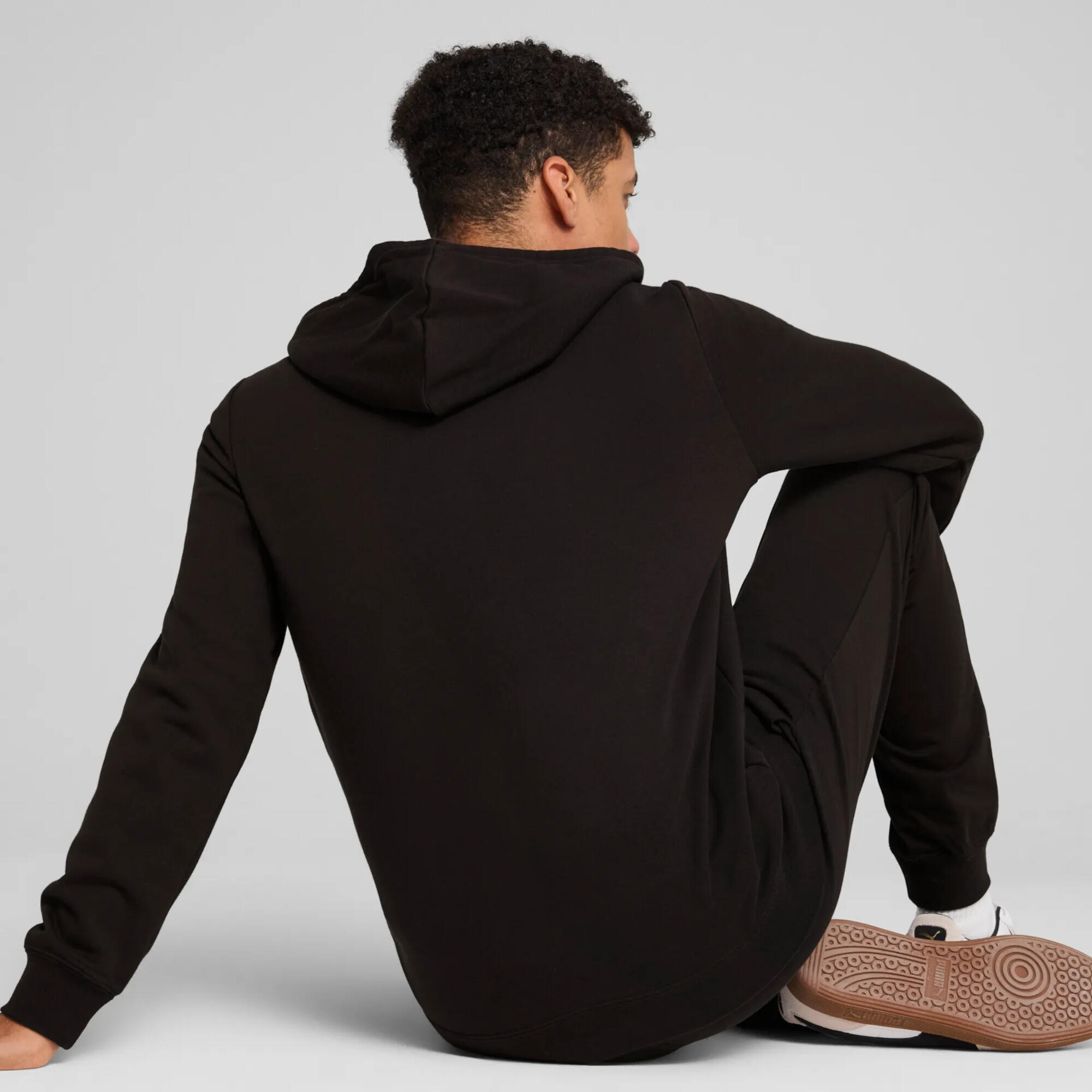 Hoodie zippé avec logo N° 1 Essentials Homme PUMA Black 10/11