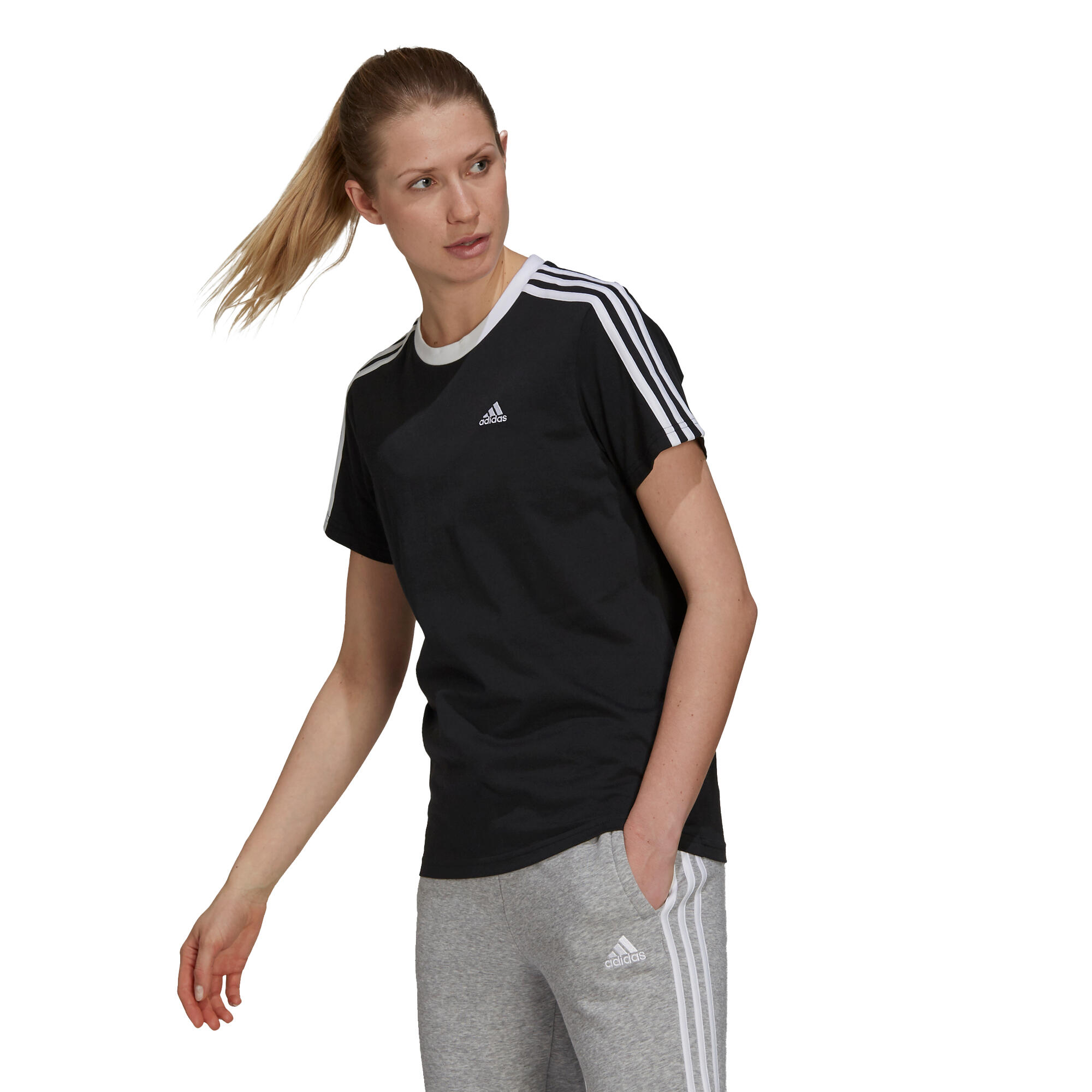 Essentials 3-Streifen T-Shirt 7/7